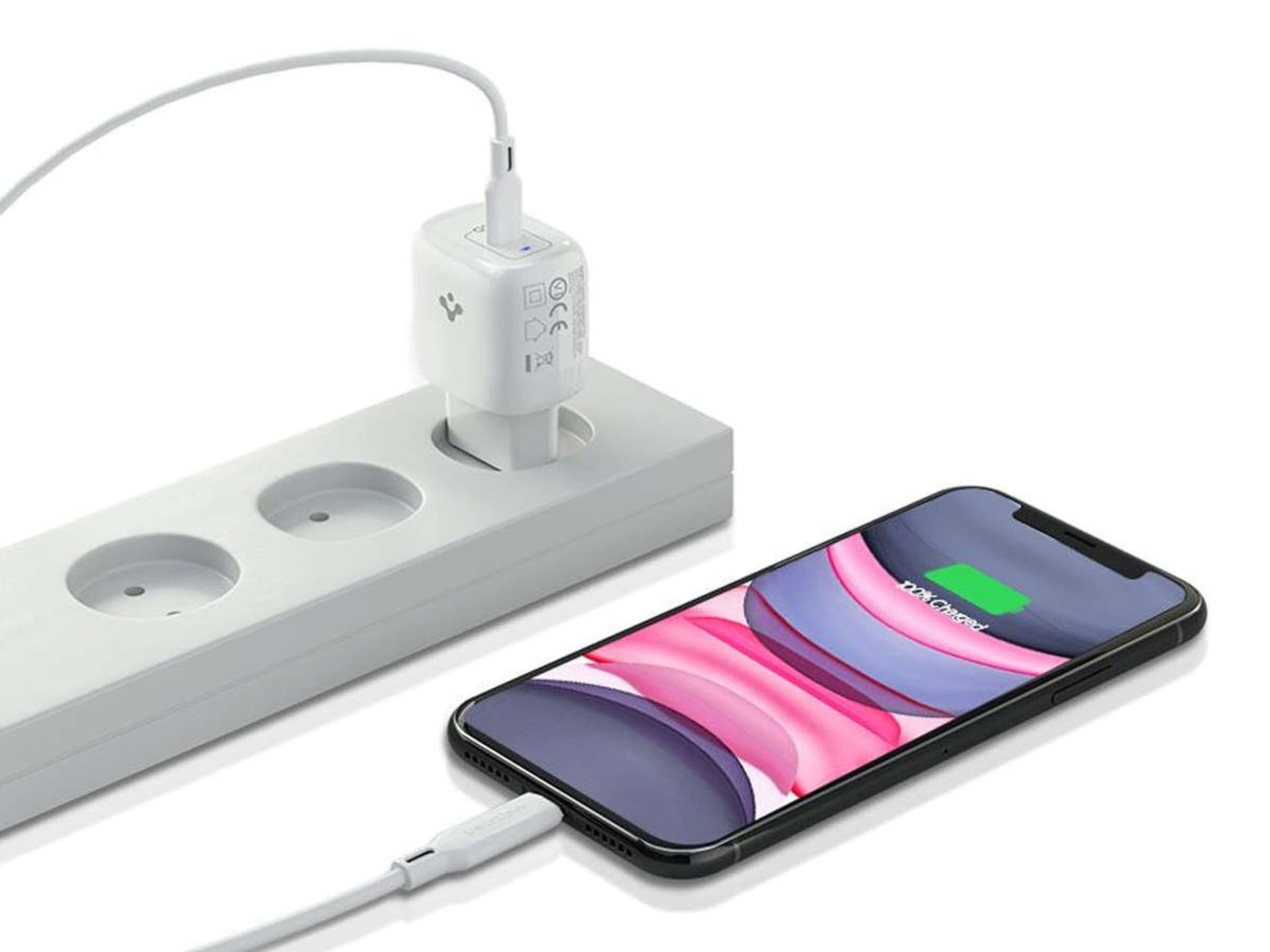 

Ładowarka sieciowa Spigen PE2009EU Powerarc PD 20W 3A White
