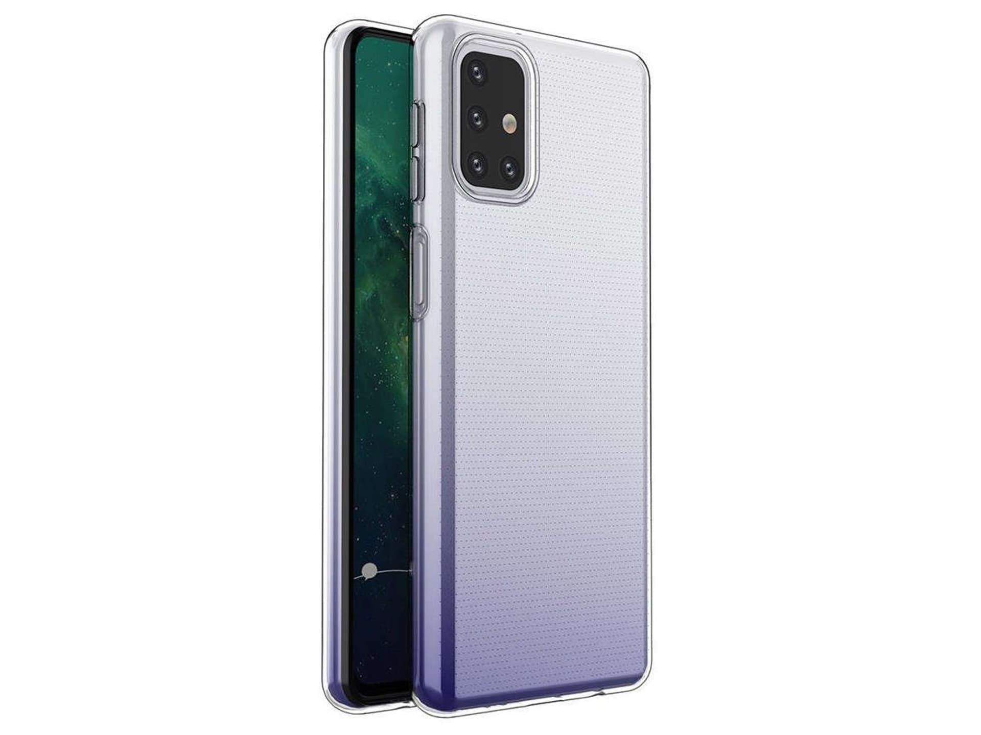 

Etui silikonowe Alogy obudowa case do Samsung Galaxy M31s przezroczyste