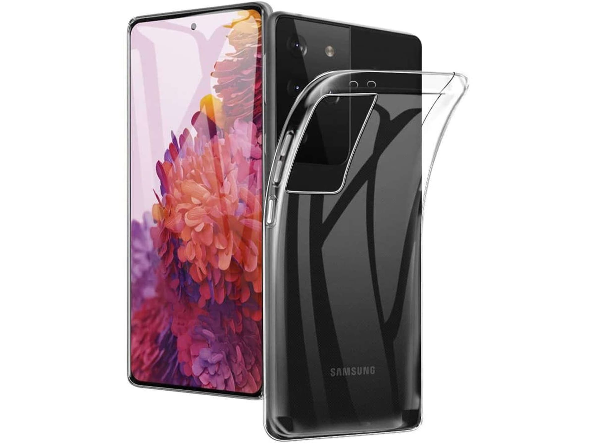 

Etui silikonowe Alogy obudowa case do Samsung Galaxy S21 Ultra przezroczyste