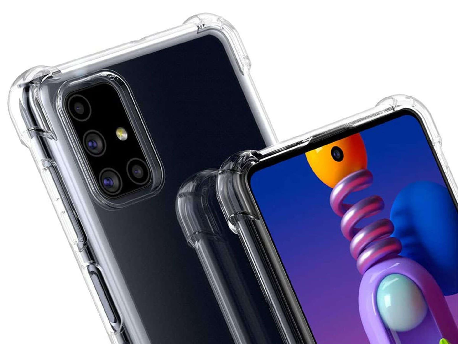 

Etui na telefon pancerne ShockProof Alogy do Samsung Galaxy M51 przezroczyste