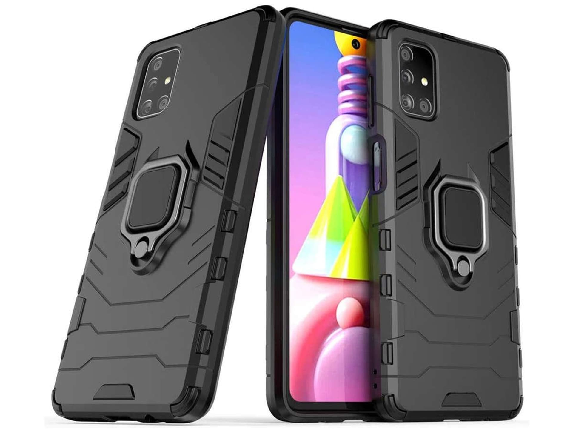 

Etui Alogy Stand Ring Armor do Samsung Galaxy M51 czarne