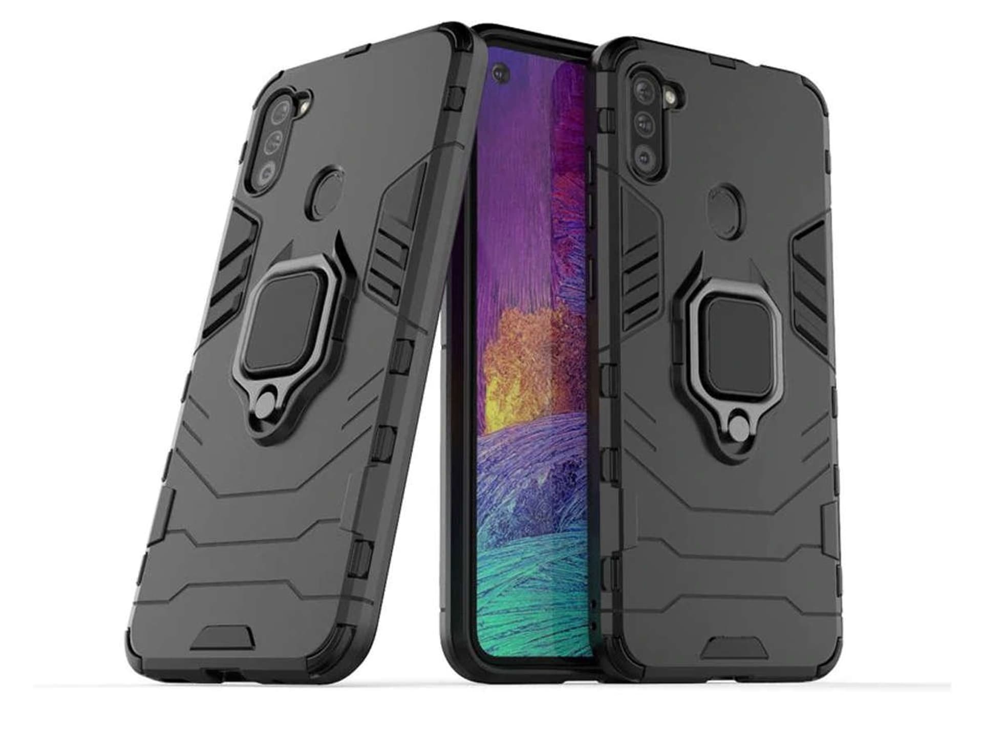 

Etui Alogy Stand Ring Armor do Samsung Galaxy M11/ A11 czarne