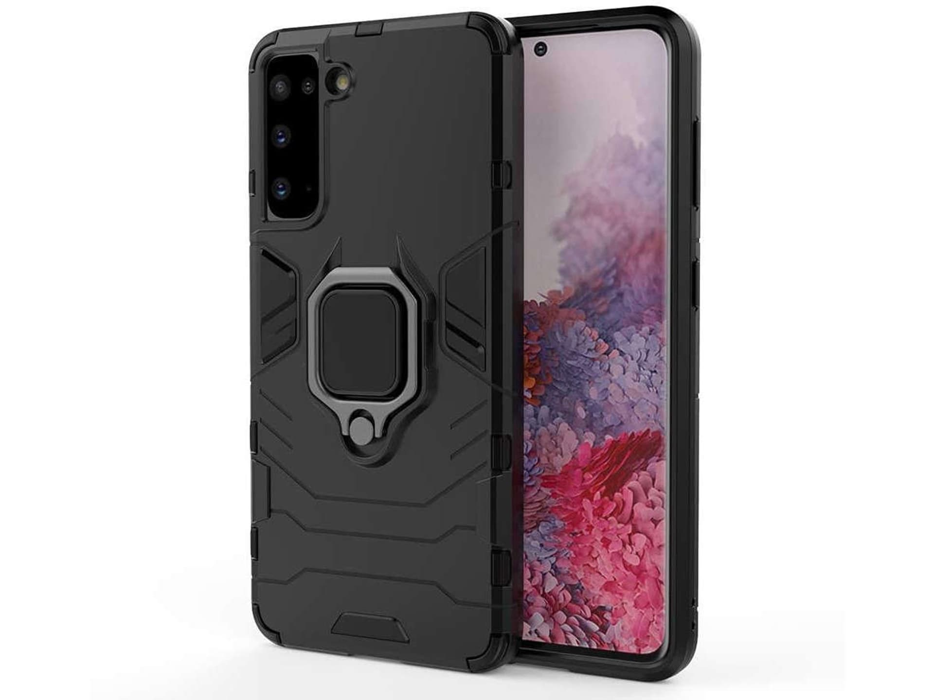 

Etui Alogy Stand Ring Armor do Samsung Galaxy S21 czarne