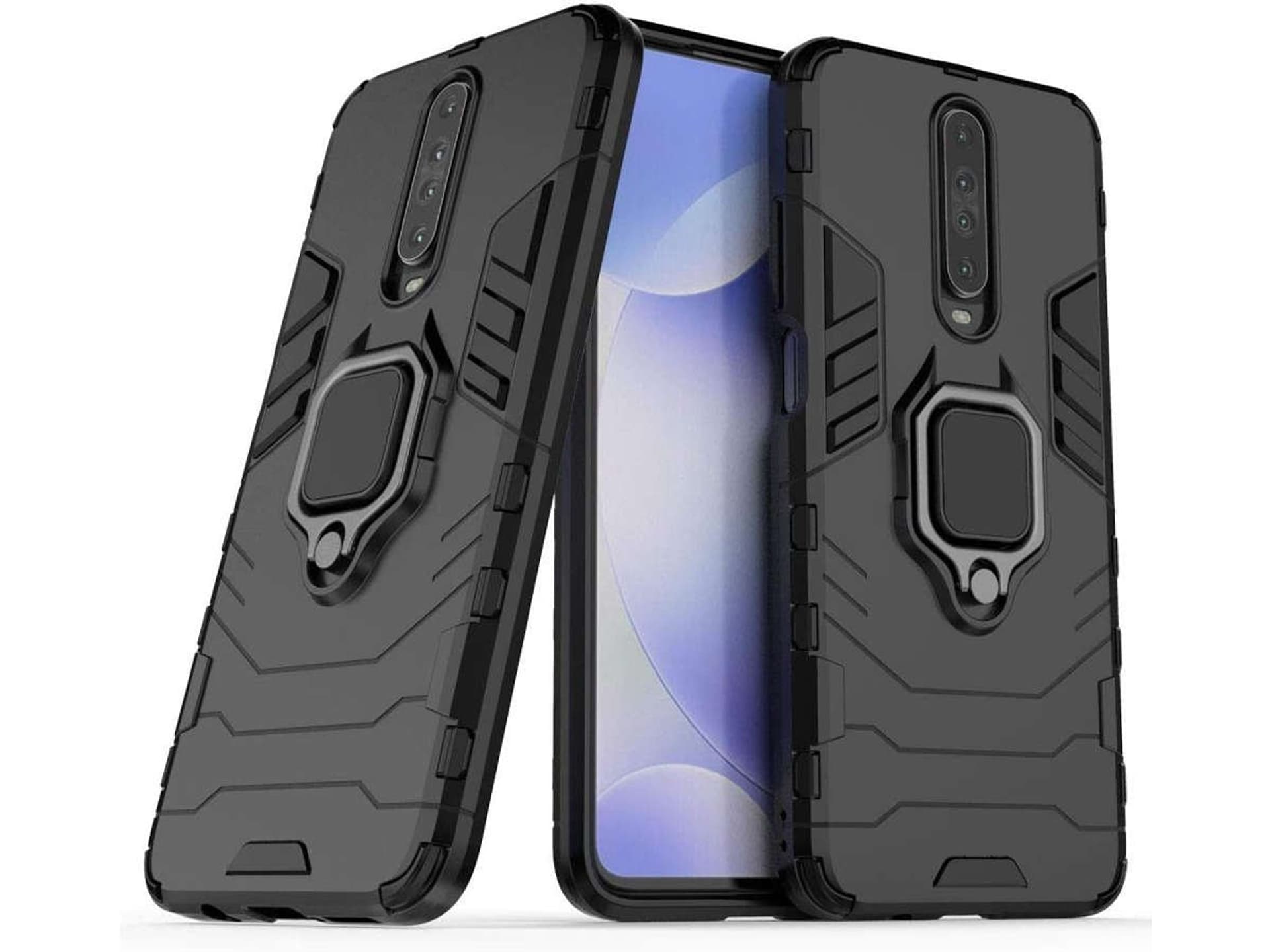 

Etui obudowa Alogy Stand Ring Armor do Xiaomi Poco X2 czarne