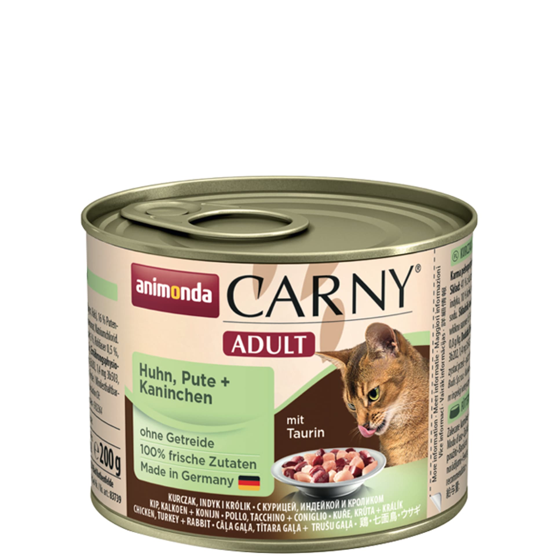 

ANIMONDA Carny Adult smak: kurczak, indyk, królik - karma mokra dla kota - 200g