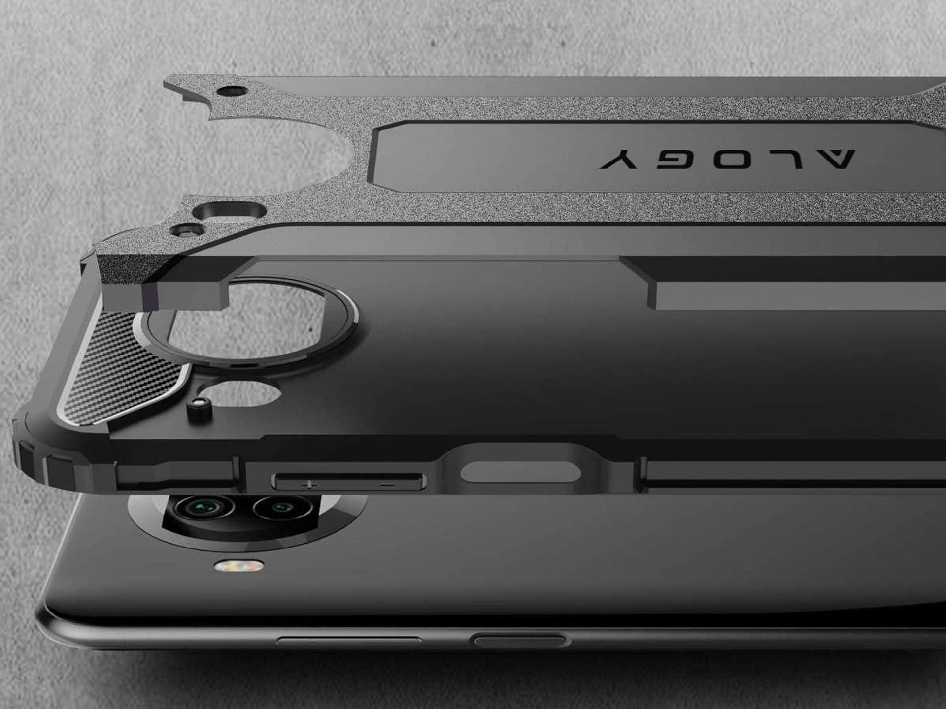

Etui obudowa Alogy Hard Armor do Xiaomi Mi 10T Lite szare