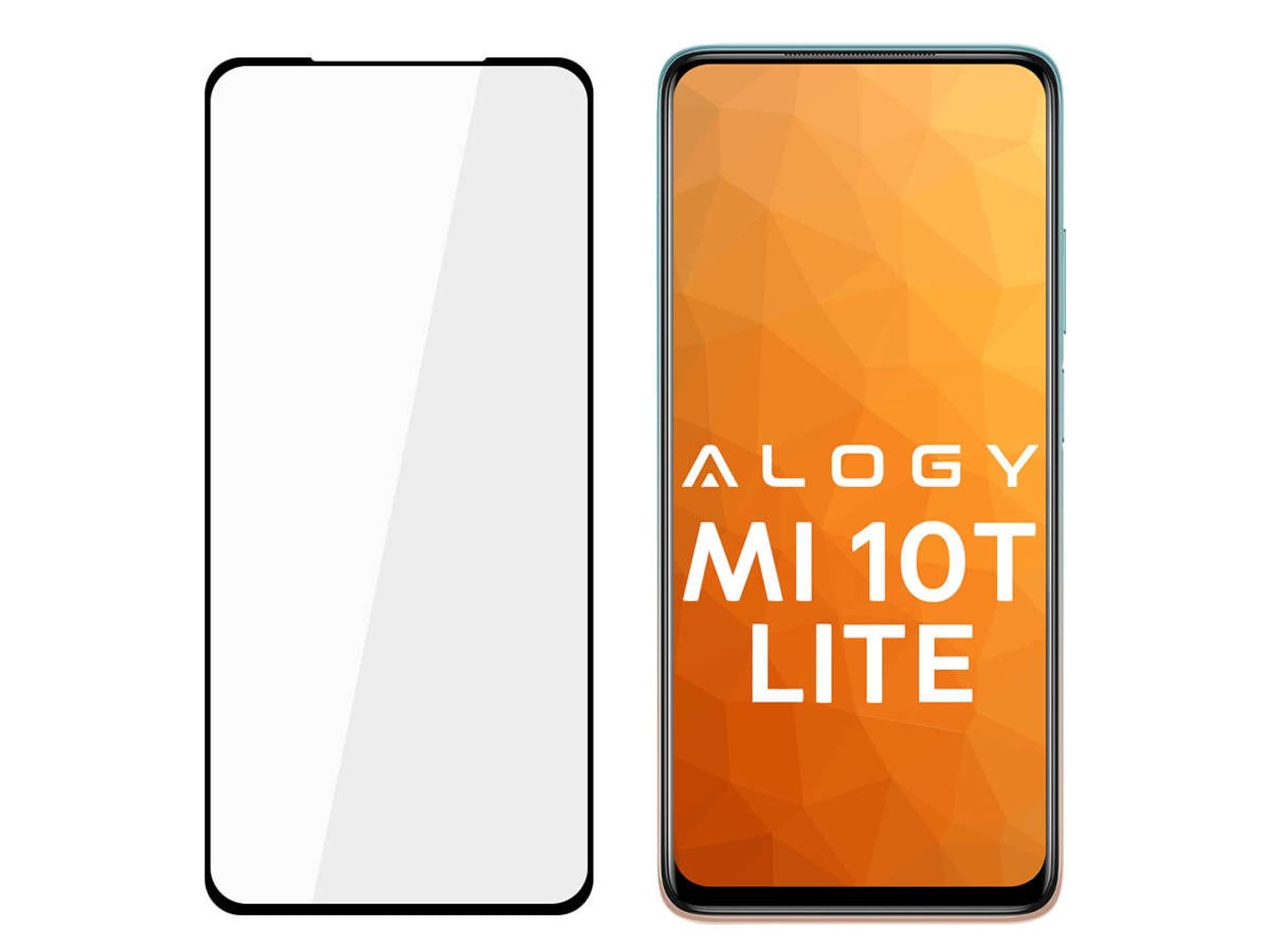 

Szkło Alogy Full Glue case friendly do Xiaomi Mi 10T Lite Czarne