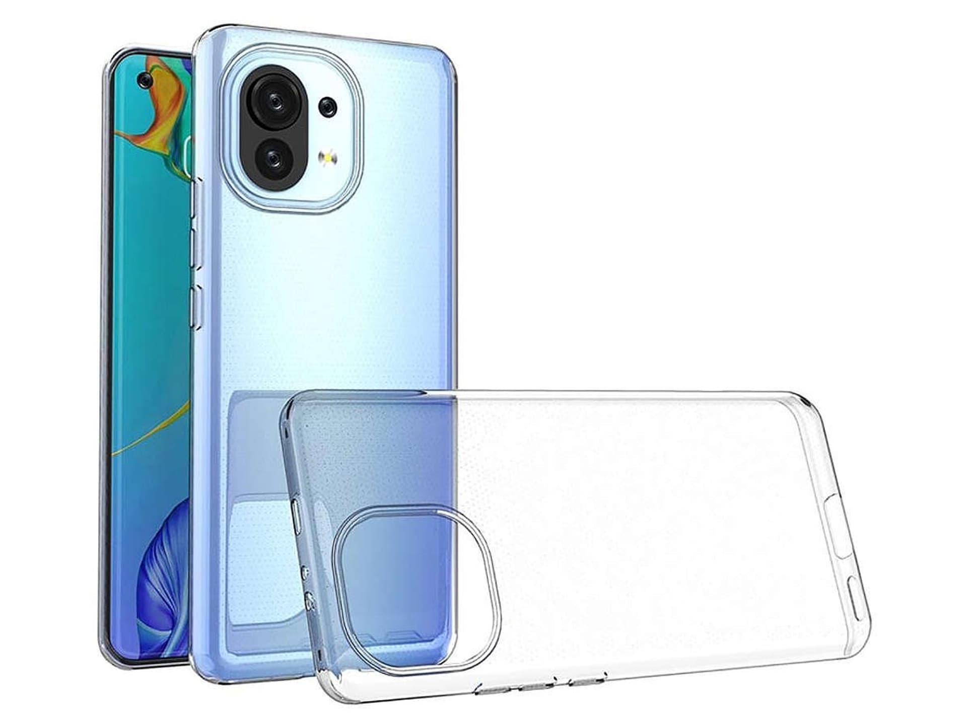 

Etui silikonowe Alogy obudowa case do Xiaomi Mi 11 przezroczyste