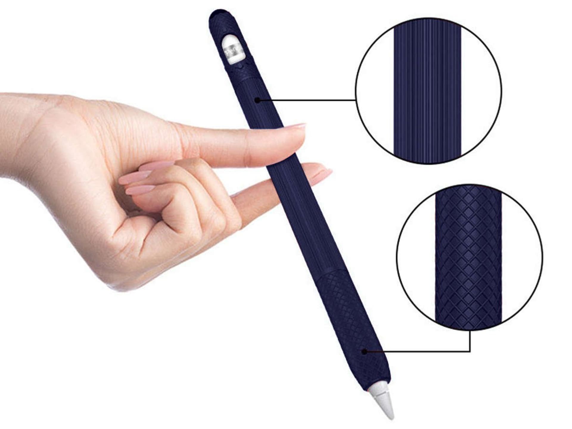 

Etui ochronne Alogy obudowa pokrowiec na Apple Pencil 1 Granatowe