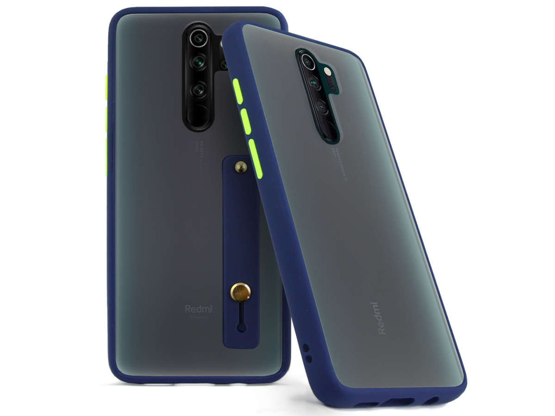 

Etui Alogy Bumper case z paskiem do Xiaomi Redmi Note 8 Pro Granatowe