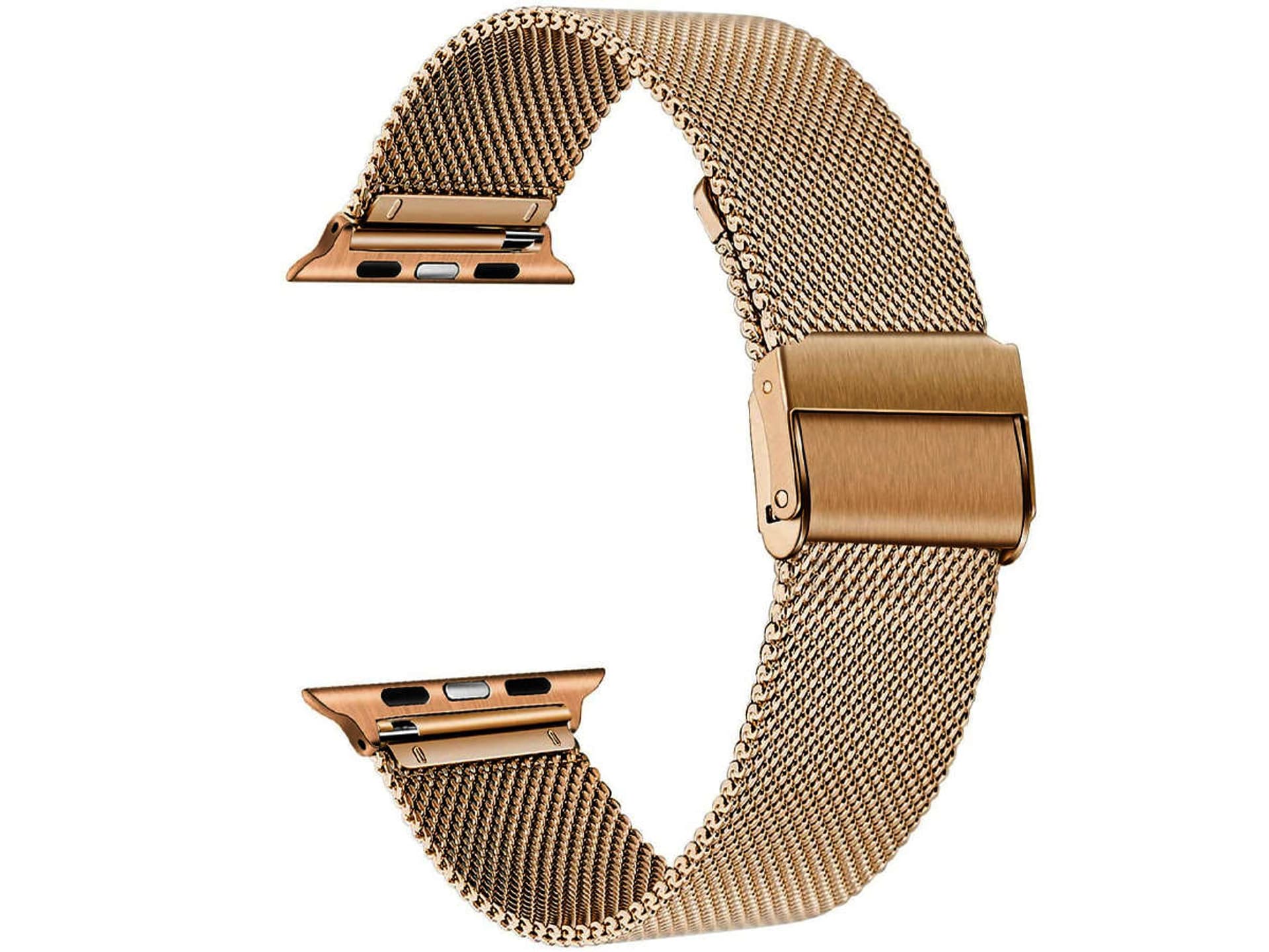 

Bransoleta Milanese pasek Alogy do Apple Watch 38/40/41mm Różowe złoto