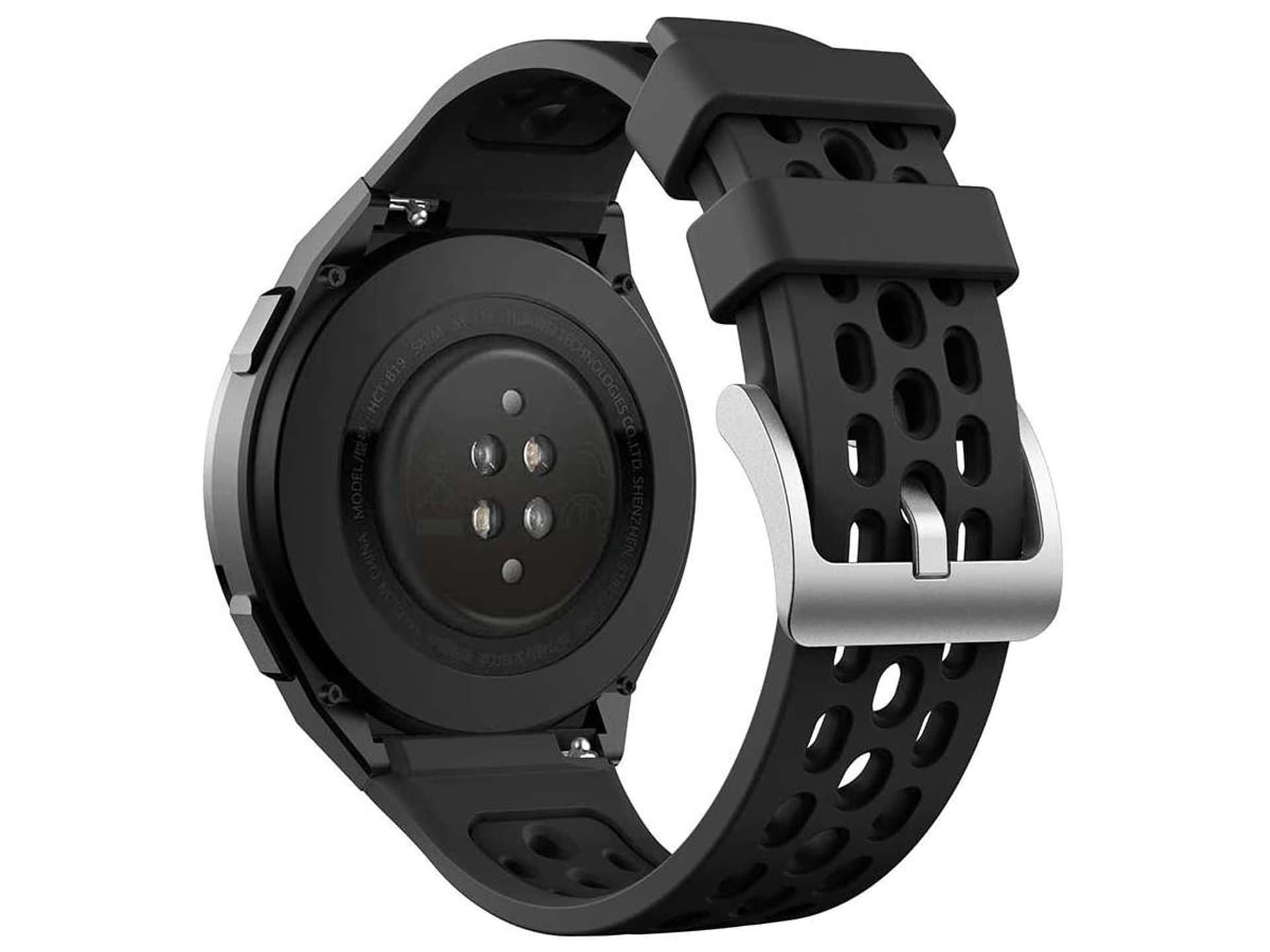 

Gumowy Uniwersalny pasek sportowy Alogy soft band do smartwatcha 22mm Czarny