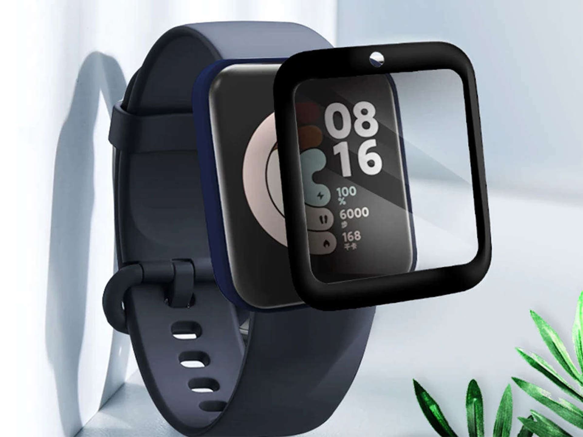 

3x Elastyczne Szkło ochronne 3D Alogy do Xiaomi Mi Watch Lite Black
