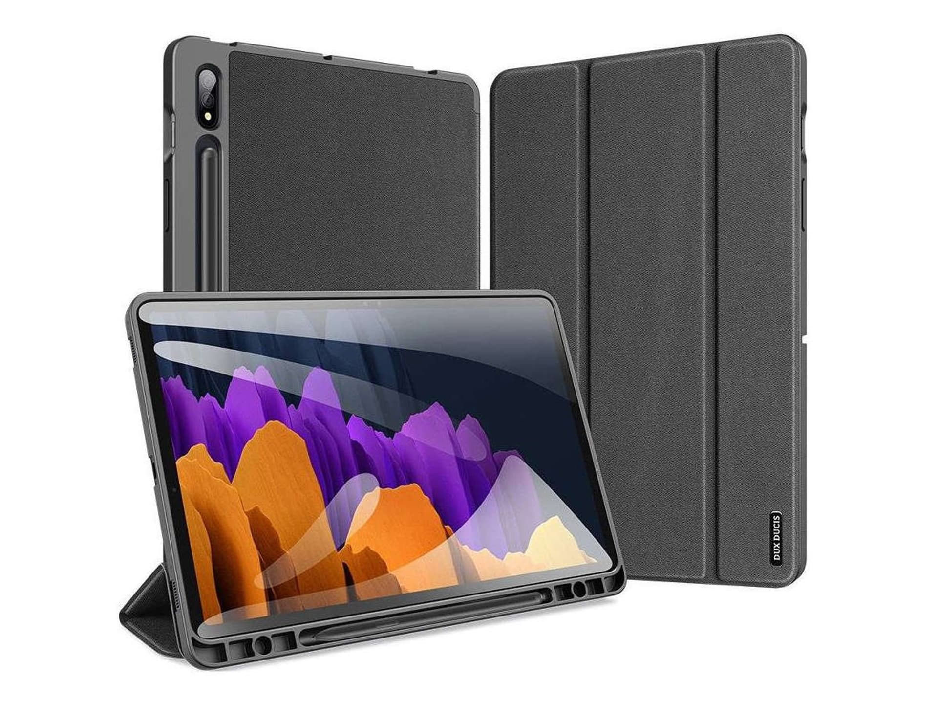 

Etui Dux Ducis do Samsung Galaxy Tab S7 Plus/ S8 Plus 12.4 T970/ T976B/ X800/ X806 Czarne