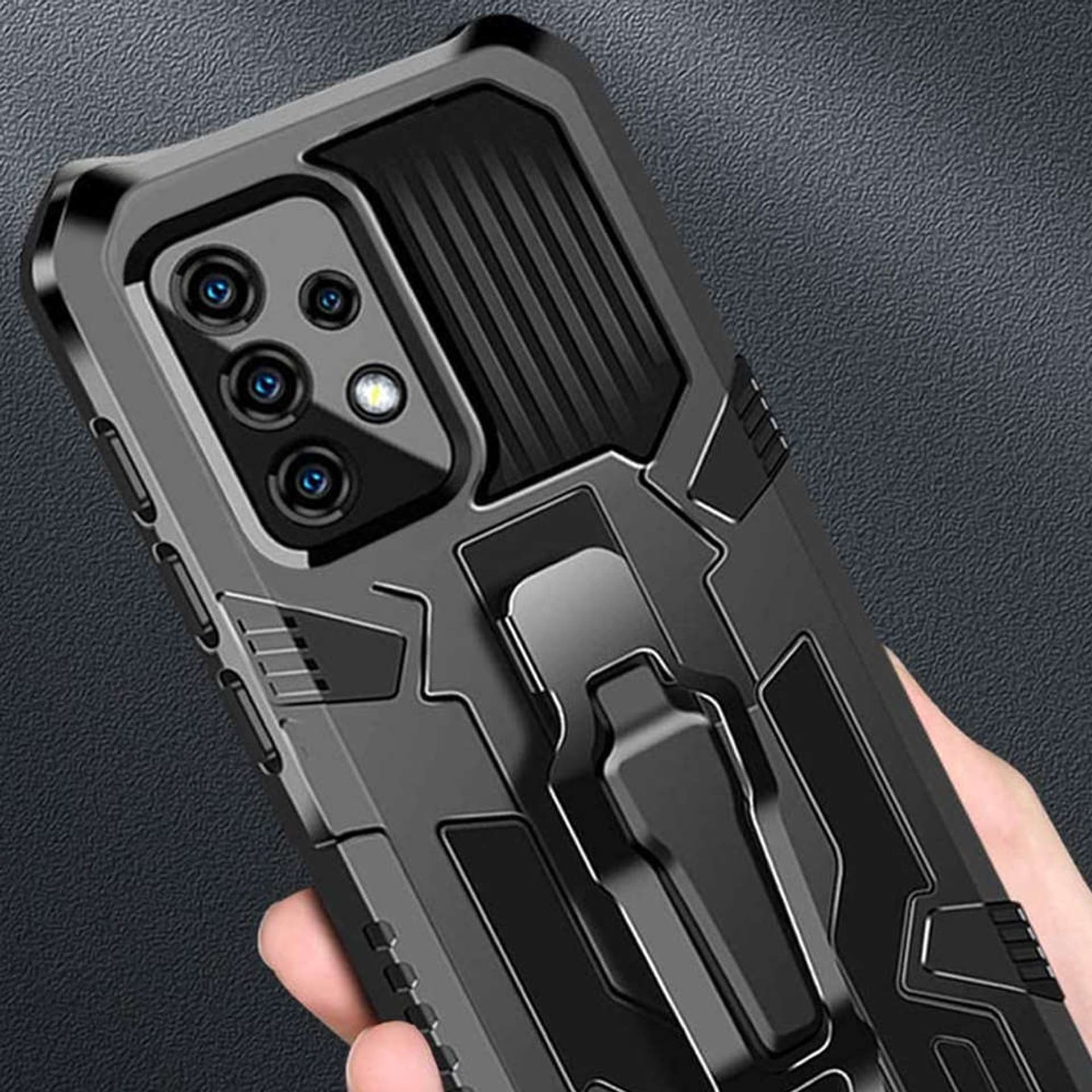 

Etui pancerne ochronne Alogy z podstawką do Samsung Galaxy A72 5G