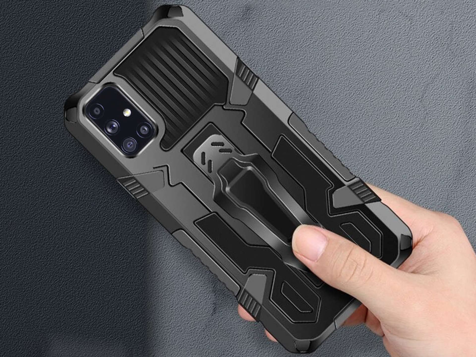 

Pancerne etui ochronne Alogy stojak do Samsung Galaxy M51