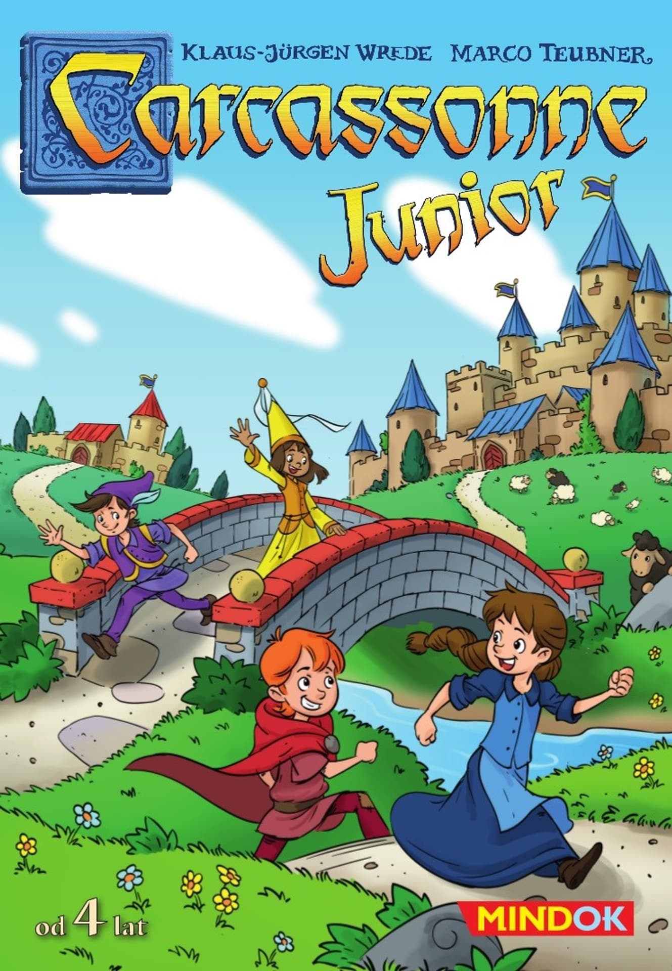

GRA PLANSZOWA CARCASSONNE JUNIOR - zestaw podstawowy BARD