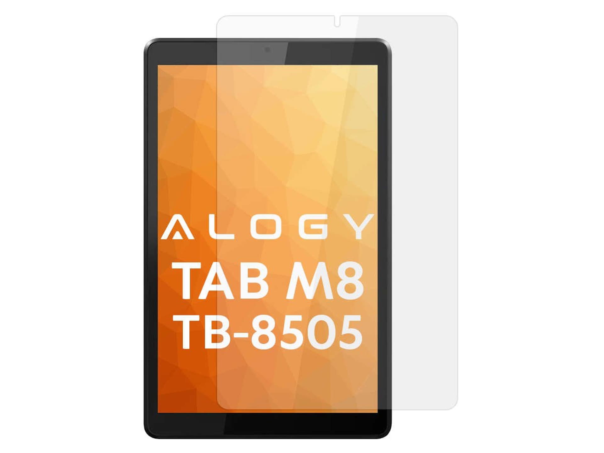 

Szkło hartowane Alogy 9H do Lenovo Tab M8 TB-8505F, TB-8505L, TB-8705X, TB-8705F, TB-8705L, TB-8506