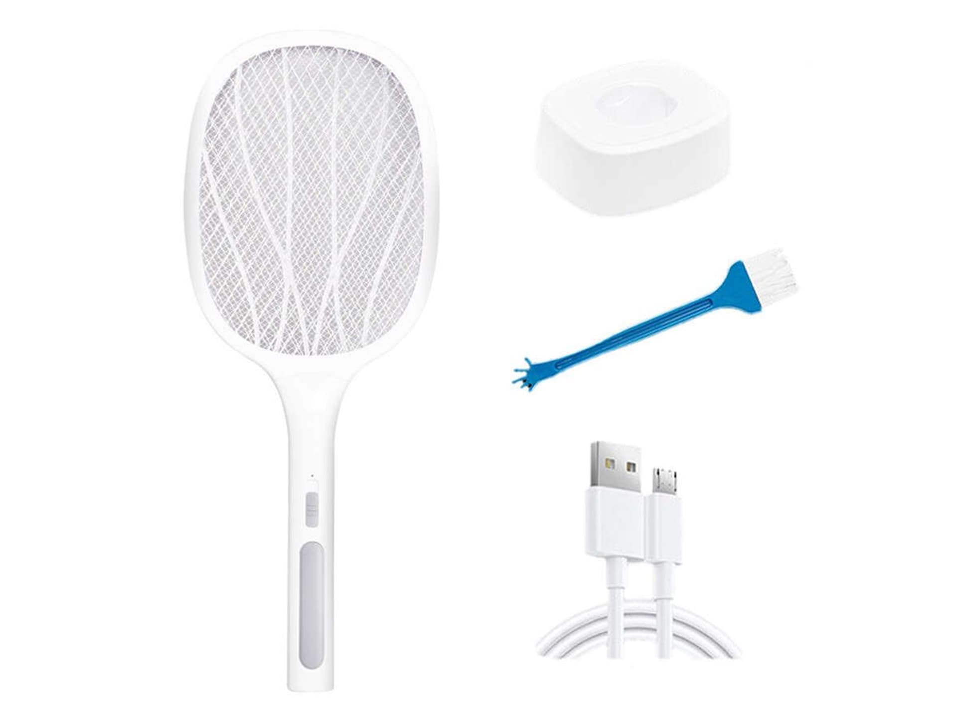 

Lampa owadobójcza 6 LED UV Alogy przenośna łapka na owady insekty Biała