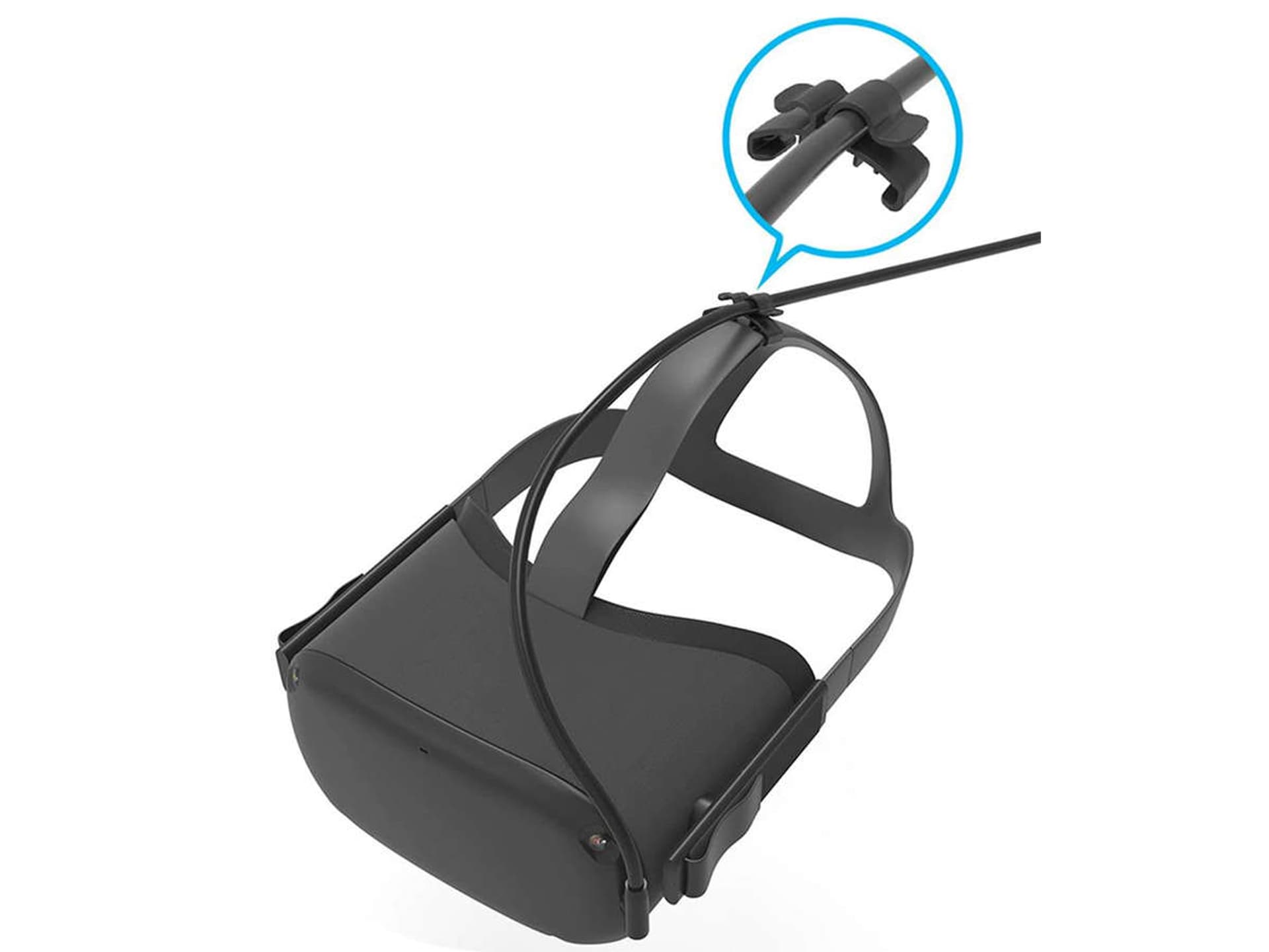 

Zaciski do kabli przenośny klips 2x organizer Alogy do Oculus Quest