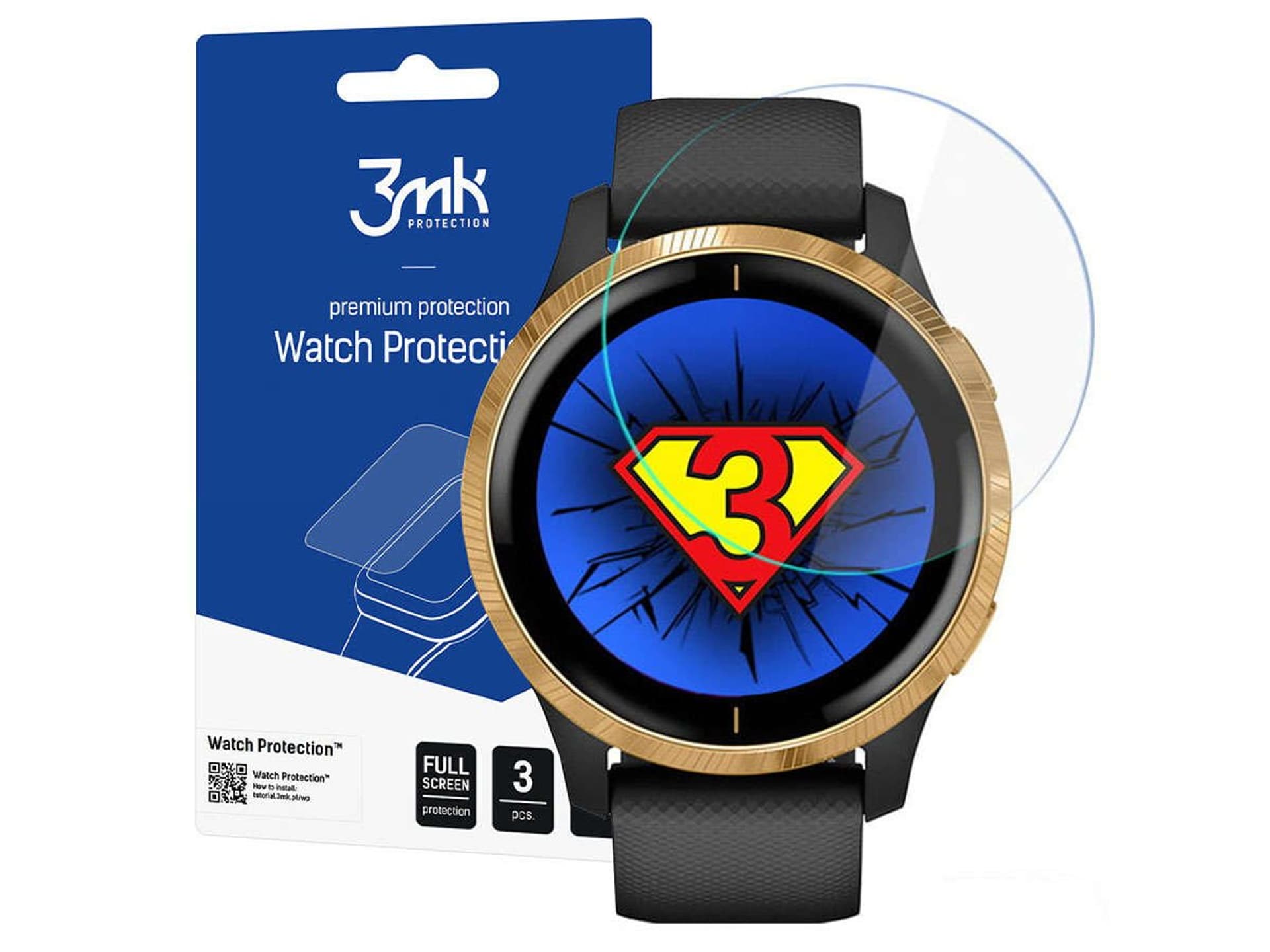 

3MK Folia ARC Garmin Venu Watch Fullscreen Folia