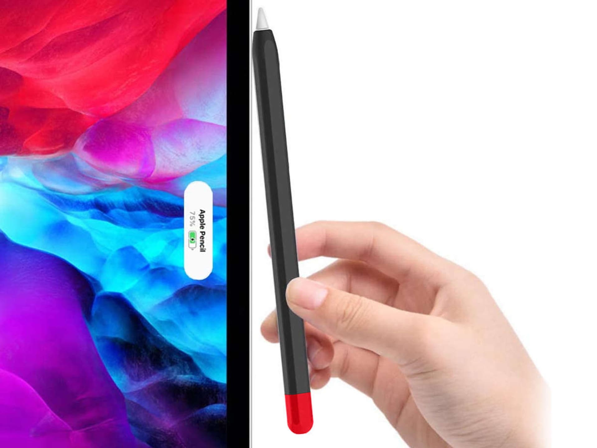 

Etui ochronne Alogy pokrowiec obudowa na Apple Pencil 2 Czarny