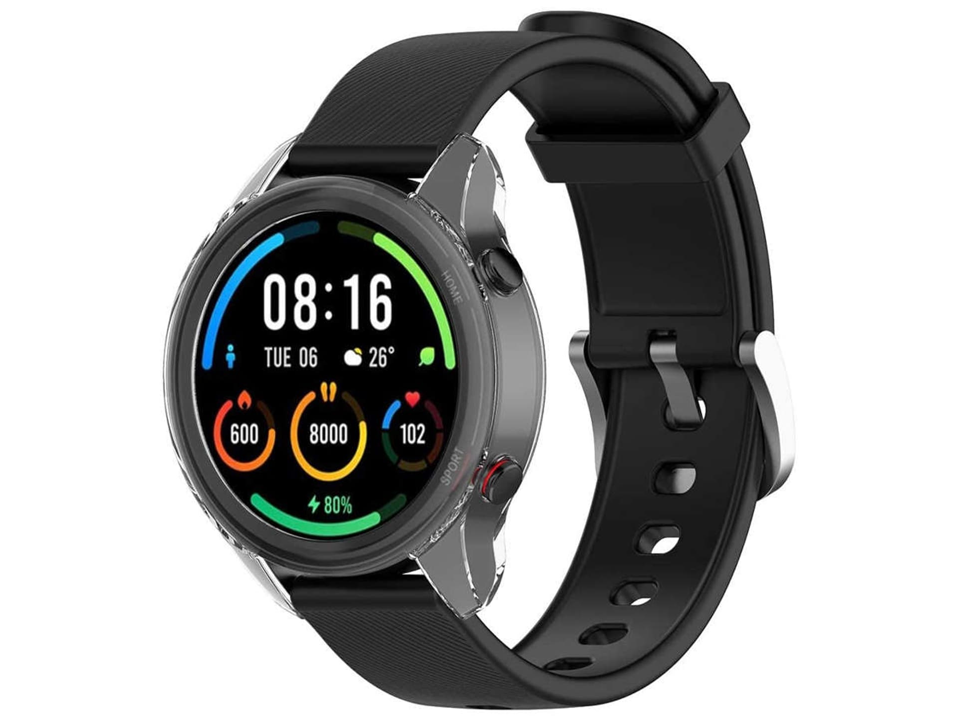 

Etui silikonowe Alogy case do Xiaomi Mi Watch Color Sport Przezroczyste