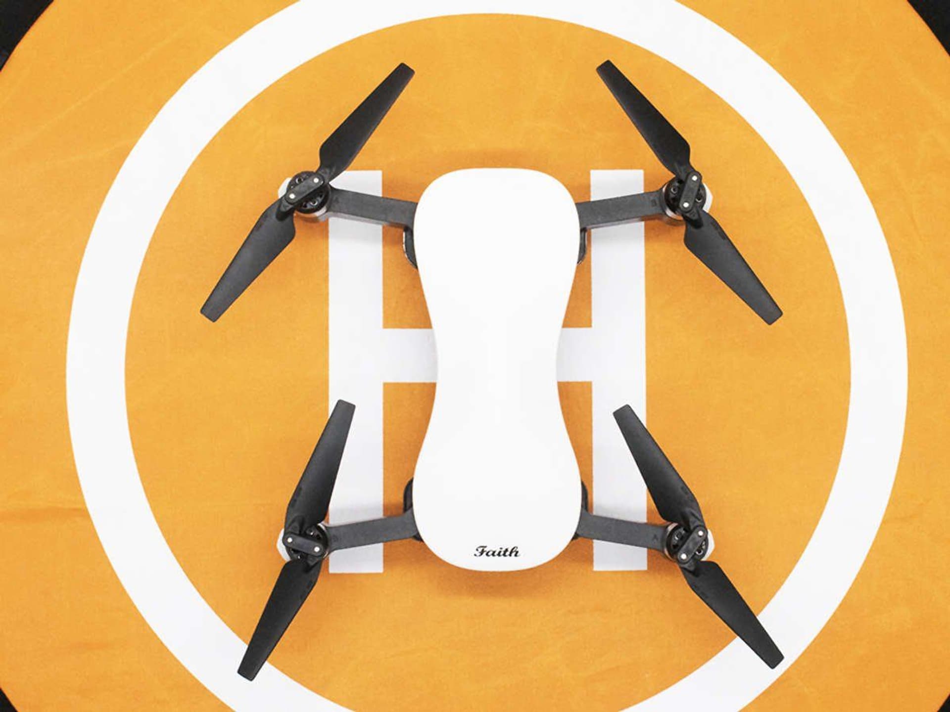 

Lądowisko do drona mata do lądowania dronem podkład 55 cm