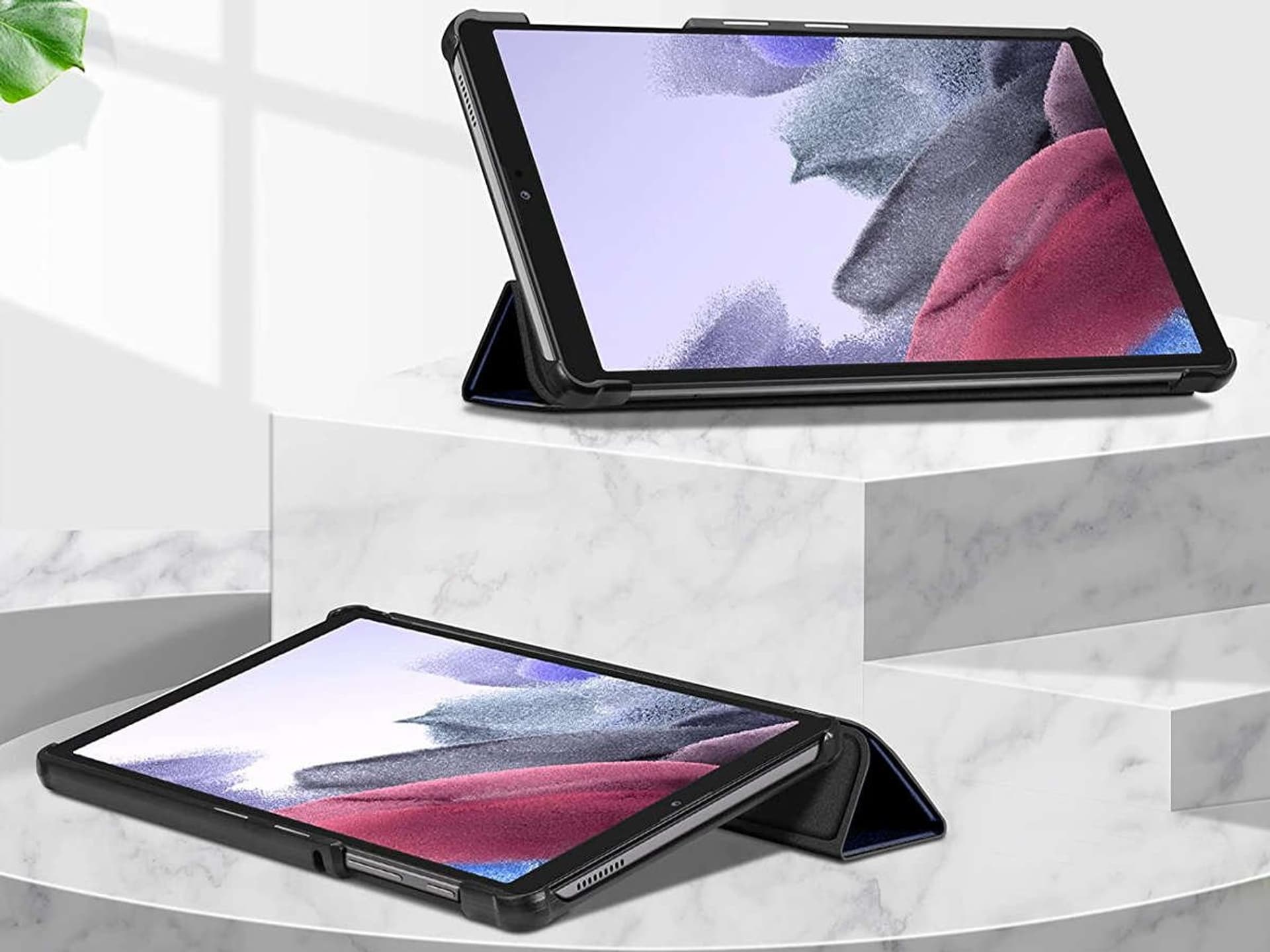 

Etui z klapką obudowa Alogy Book Cover do Galaxy A7 Lite 8.7 T220/T225 Granatowy