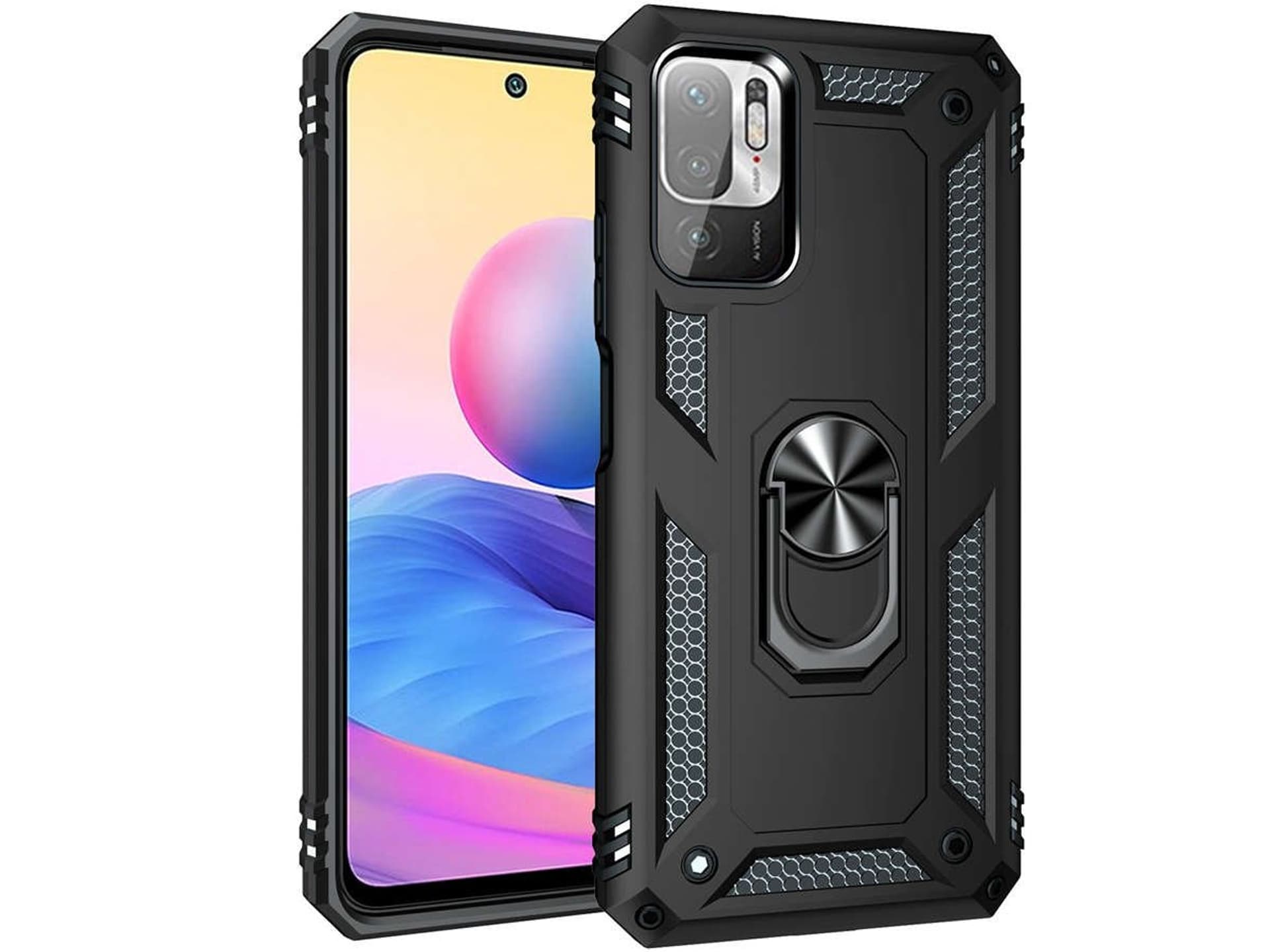 

Etui pancerne Alogy Stand Armor Ring do Xiaomi Poco M3 Pro/ Redmi Note 10 5G