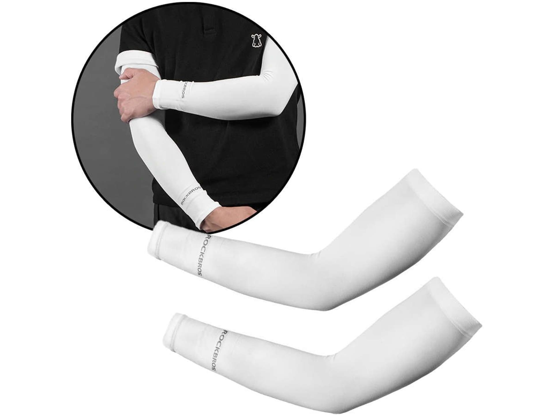 

Rękaw kolarski RockBros XT9002BW Arm Sleeve Biały