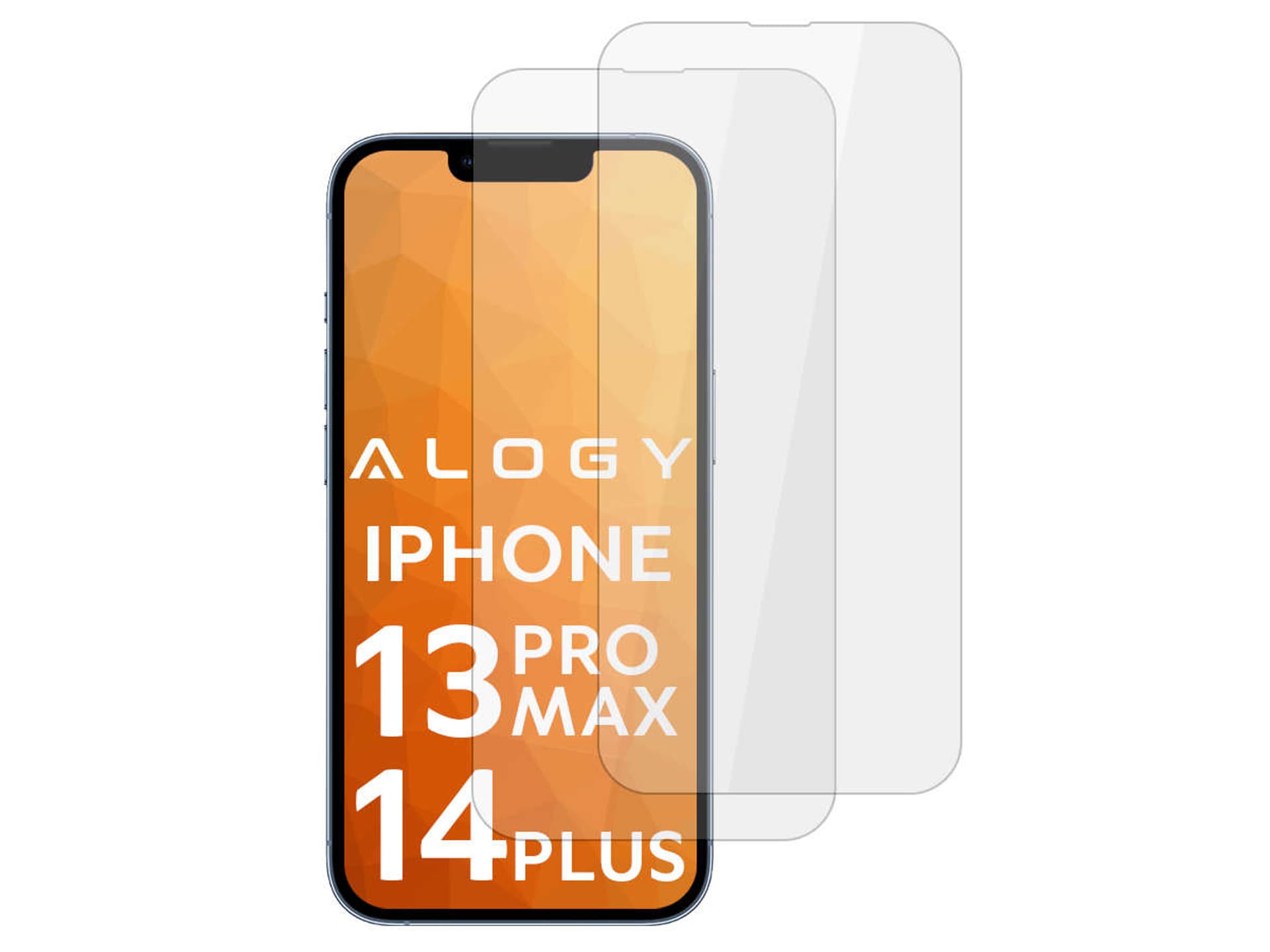 

2x Szkło hartowane Alogy na ekran do Apple iPhone 13 Pro Max/ 14 Plus