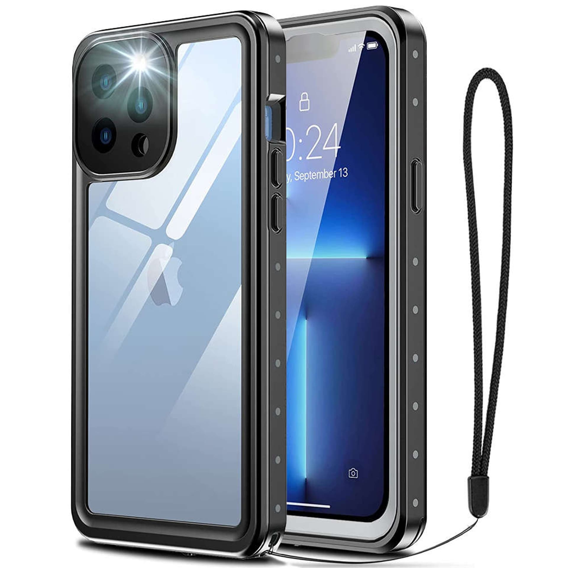 

Etui Pancerne 360 Alogy wodoodporne Armor IP68 do Apple iPhone 13 Pro