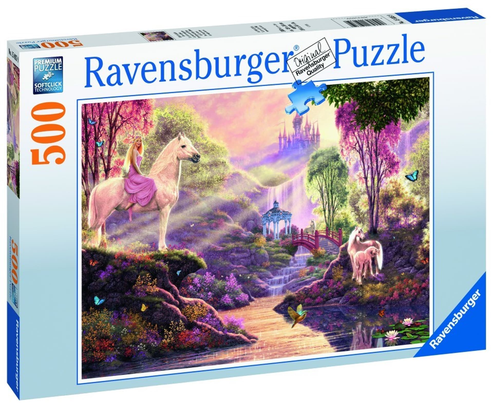 

Puzzle 500 elementów Bajkowa rzeka