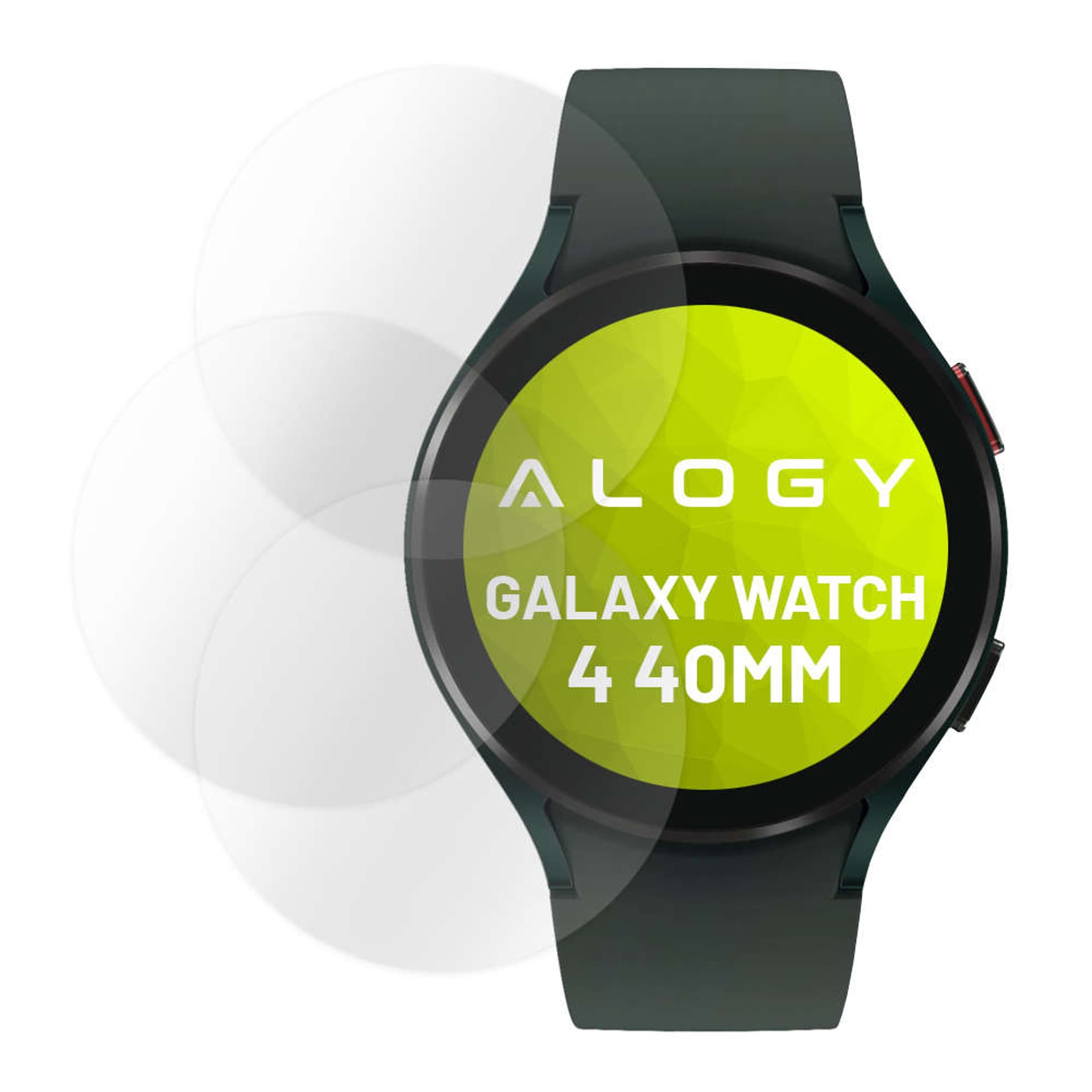 

3x Folia hydrożelowa Alogy Hydrogel do Samsung Galaxy Watch 4 40mm