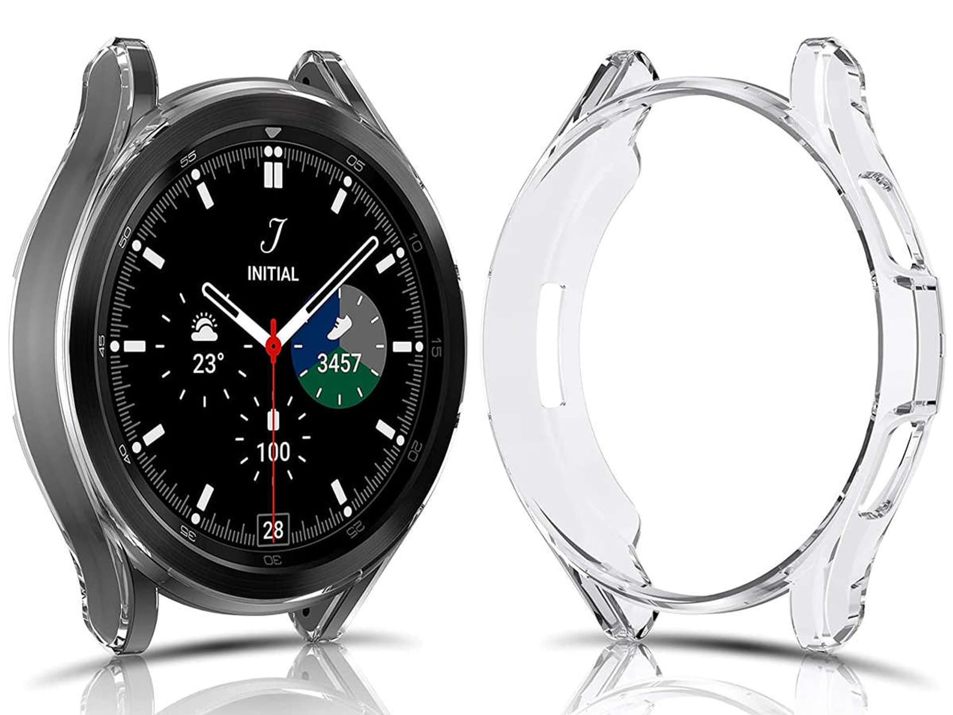 

Etui silikonowe Alogy case do Samsung Galaxy Watch 4 Classic 42mm Przezroczyste