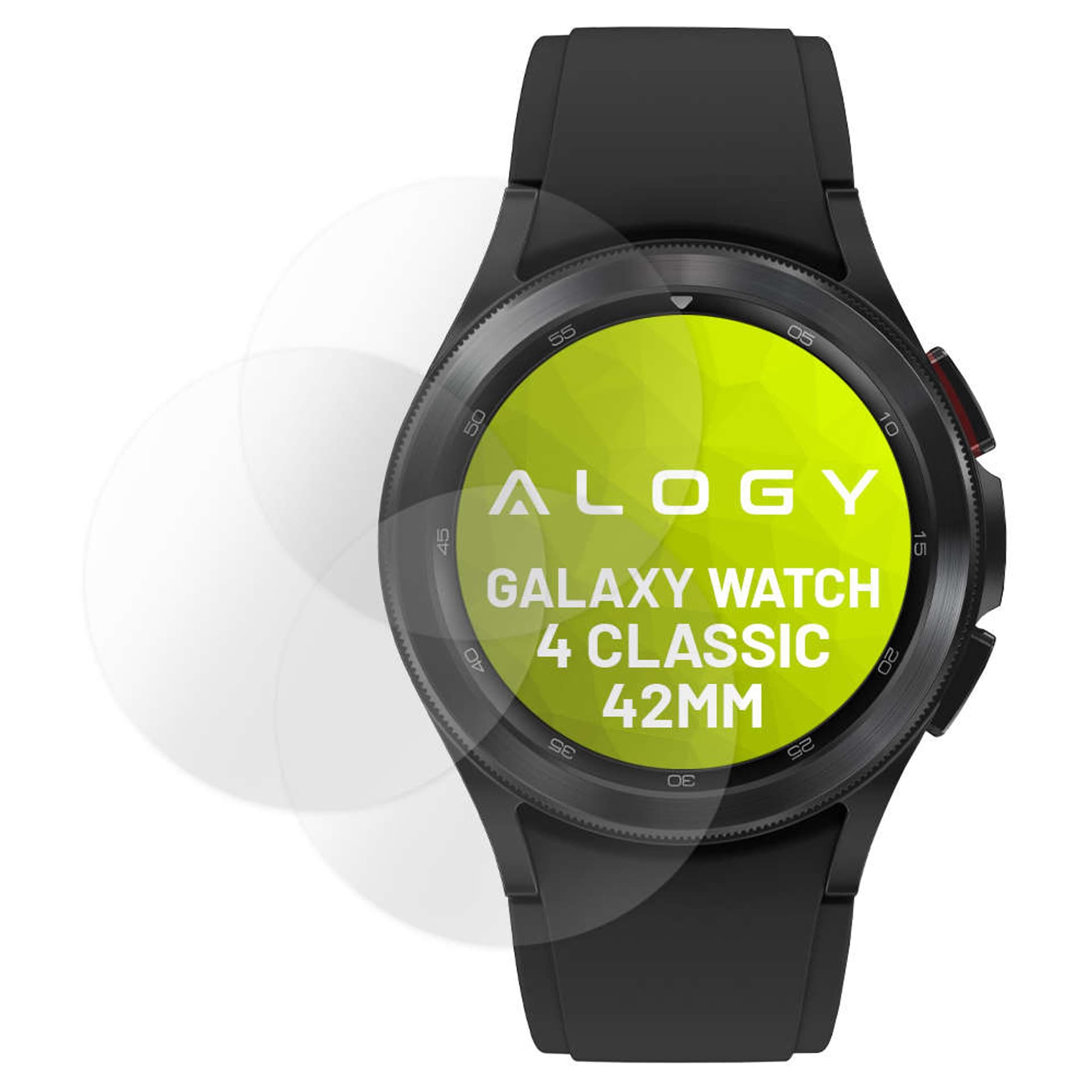 

3x Folia hydrożelowa Alogy Hydrogel do Samsung Galaxy Watch 4 Classic 42mm