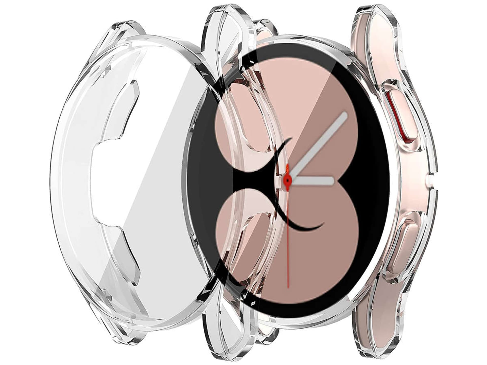 

Etui silikonowe Alogy case do Samsung Galaxy Watch 4 40mm Przezroczyste