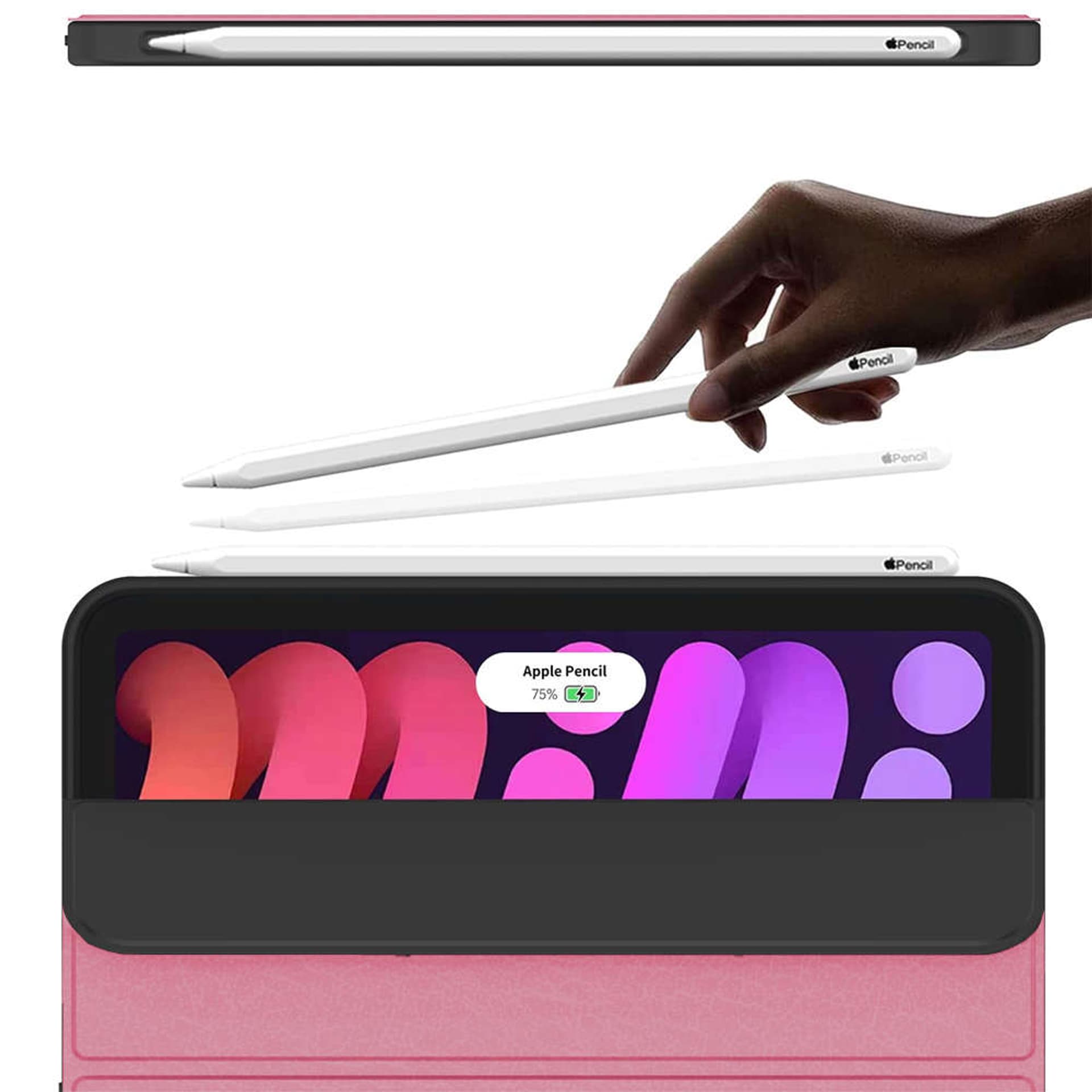 

Etui Alogy Smart Pencil Case do Apple iPad Mini 6 2021 Różowe