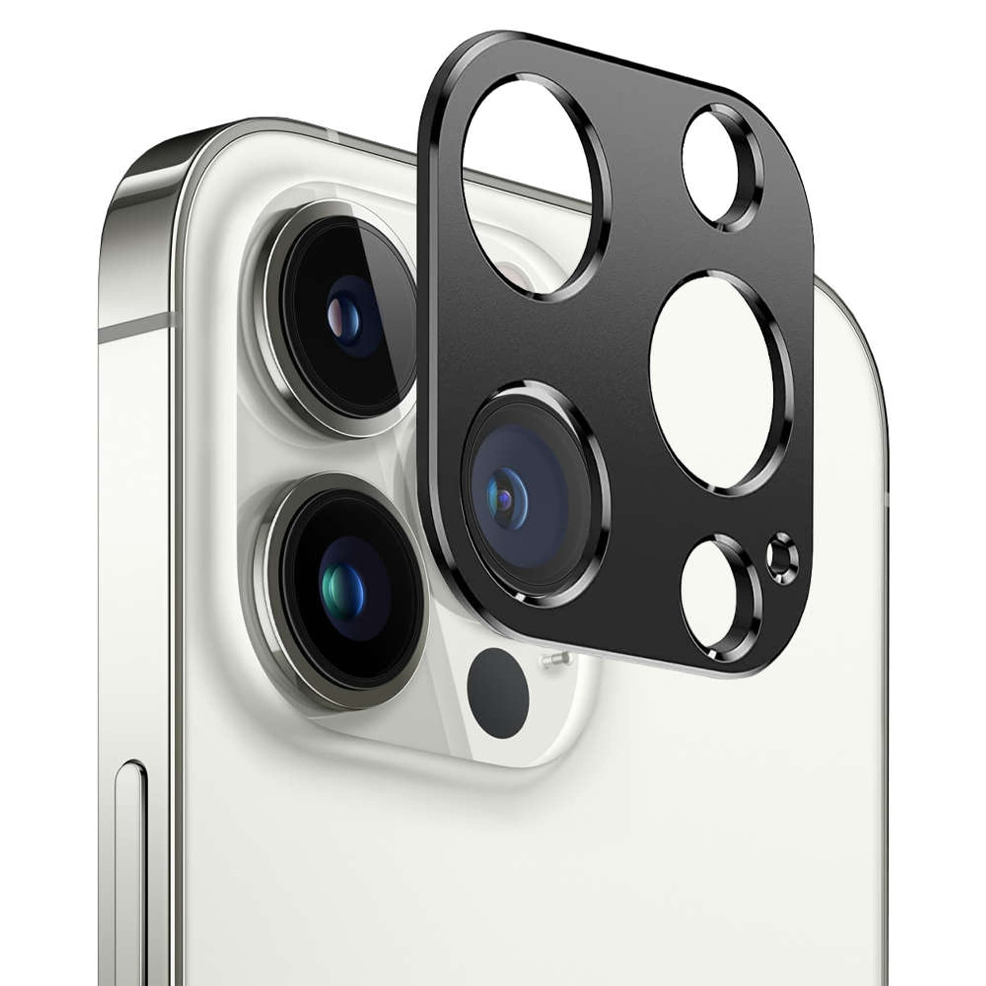 

Nakładka ochronna Alogy Metal Lens Cover do Apple iPhone 13 Pro/ 13 Pro Max Black