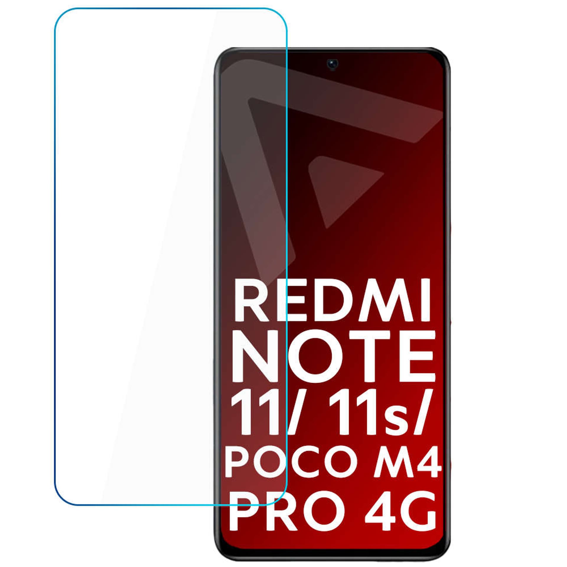 

Szkło hartowane 9H Alogy ochronne na ekran do Xiaomi Redmi Note 11 / 11s/ Poco M4 Pro 4G