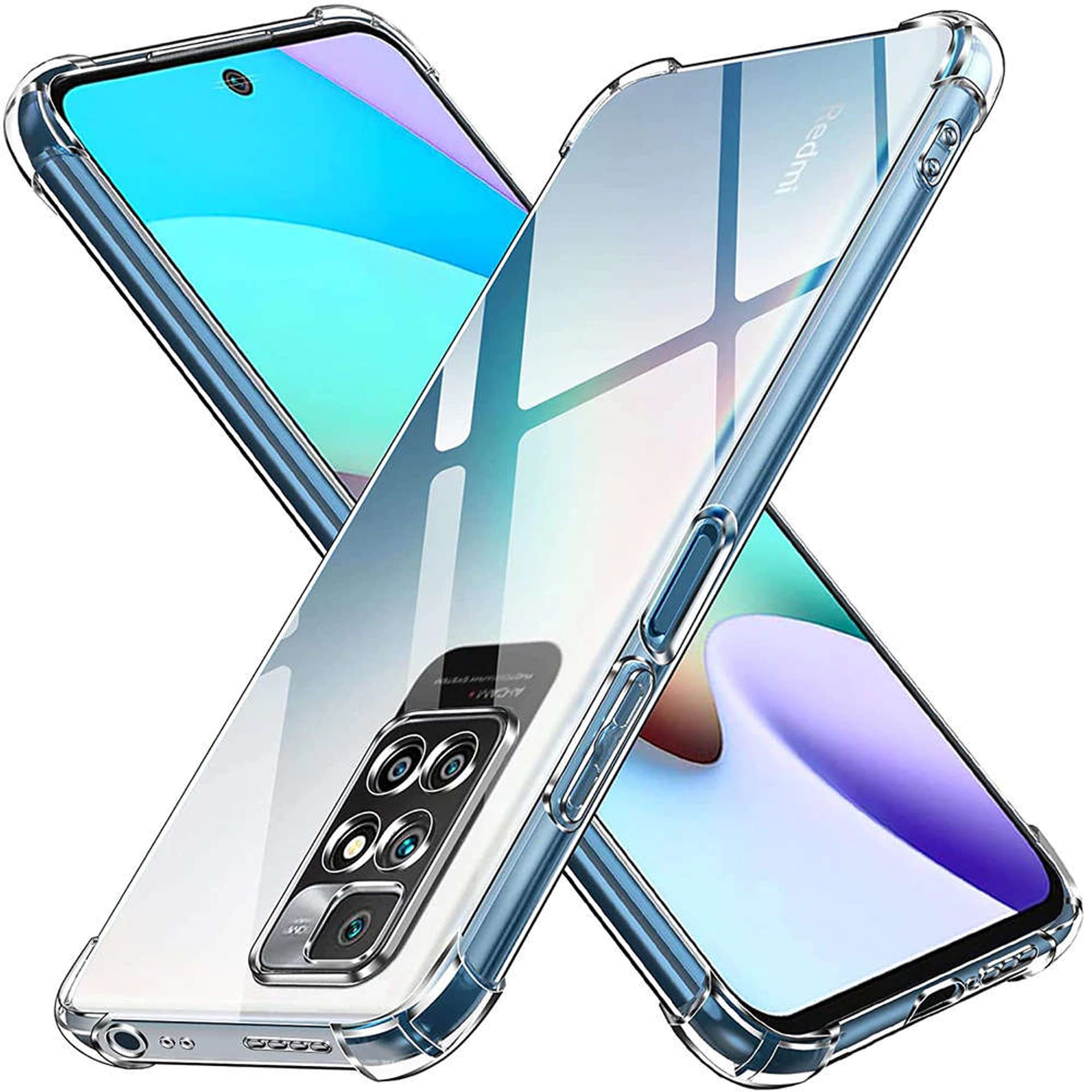 

Silikonowe etui pancerne ShockProof Alogy do Xiaomi Redmi Note 11 Pro Przezroczyste