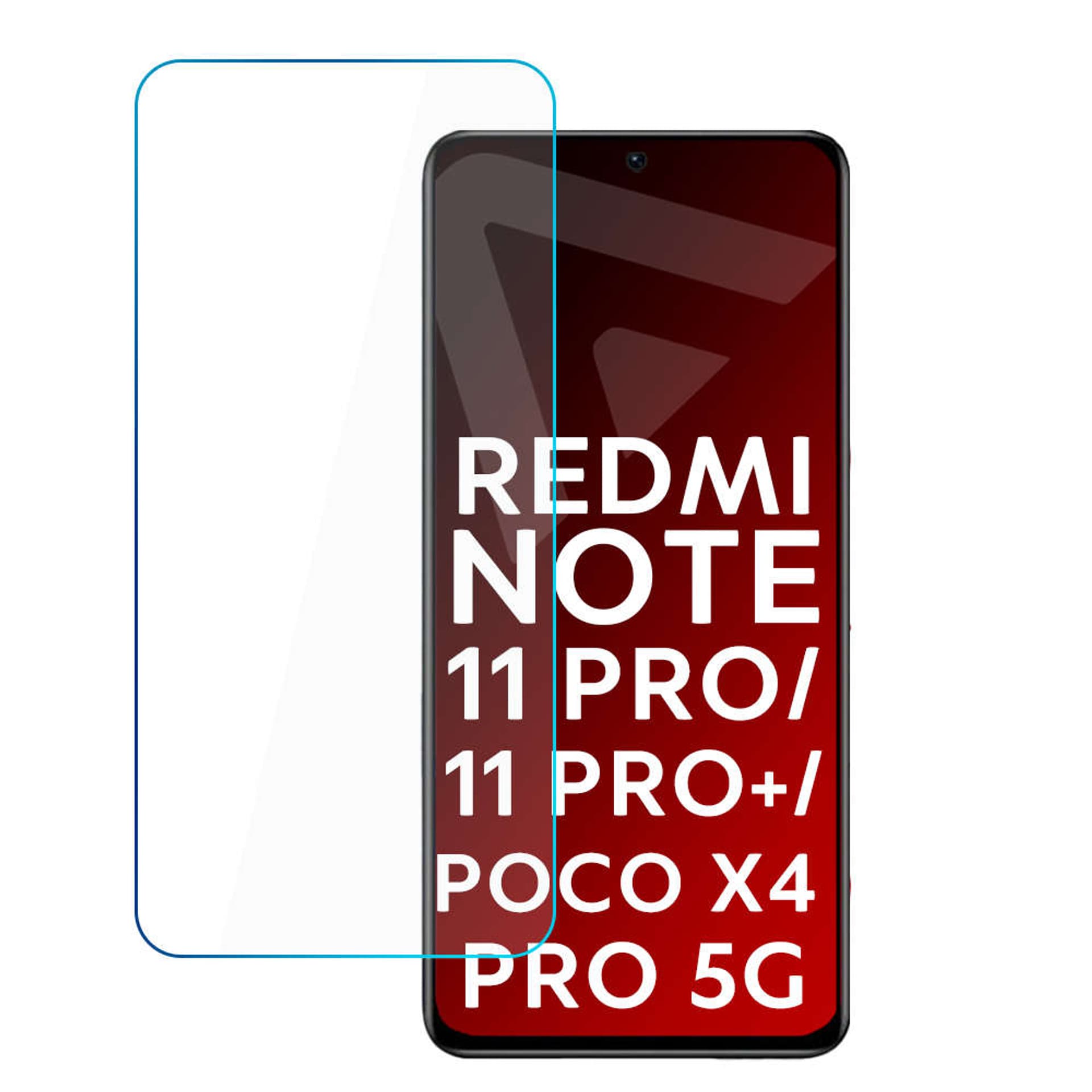 

Szkło hartowane 9H Alogy ochronne na ekran do Xiaomi Redmi Note 11 Pro/ 11 Pro Plus/ Poco X4 Pro 5G
