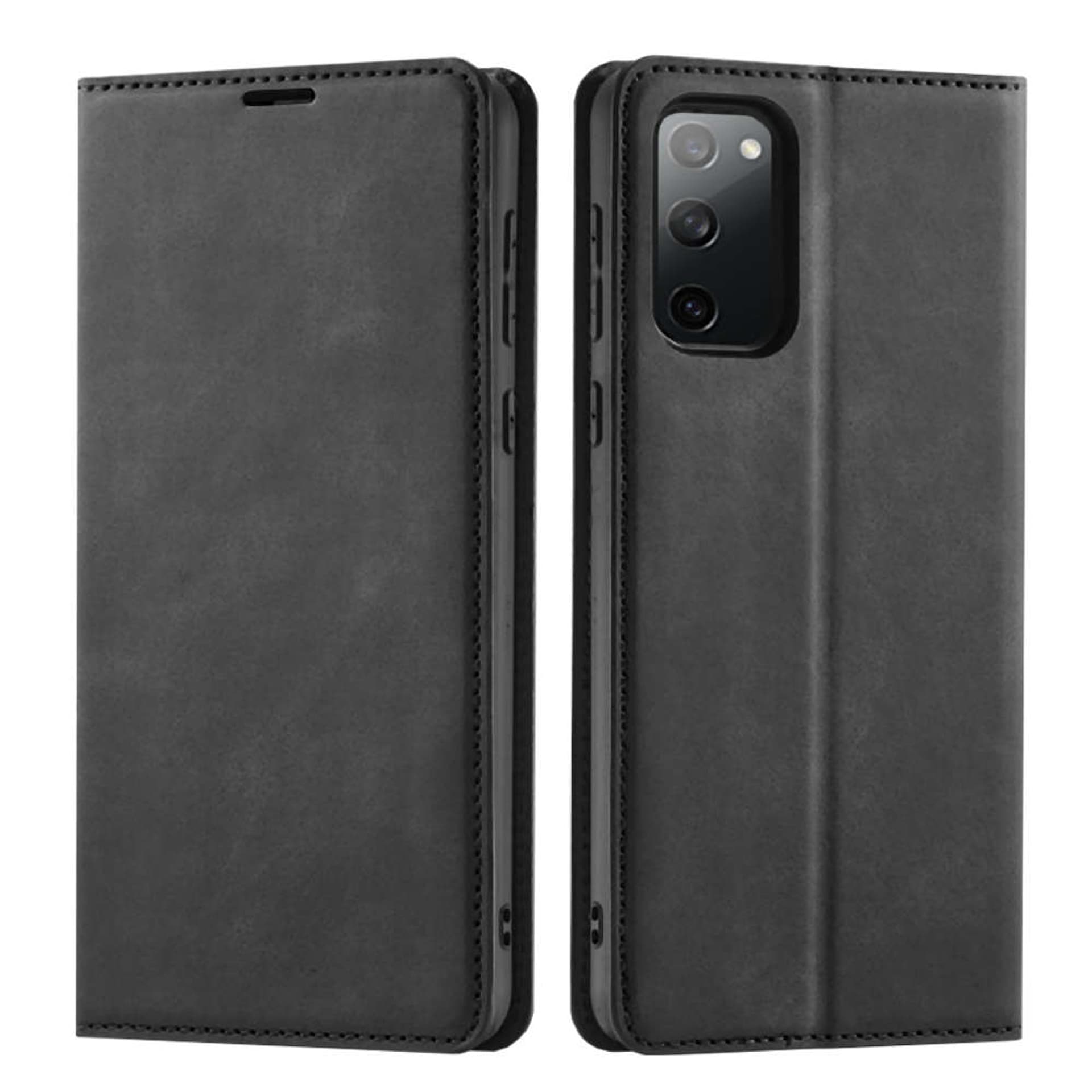 

Etui z klapką portfel Alogy skórzane do Samsung Galaxy S20 FE Czarne