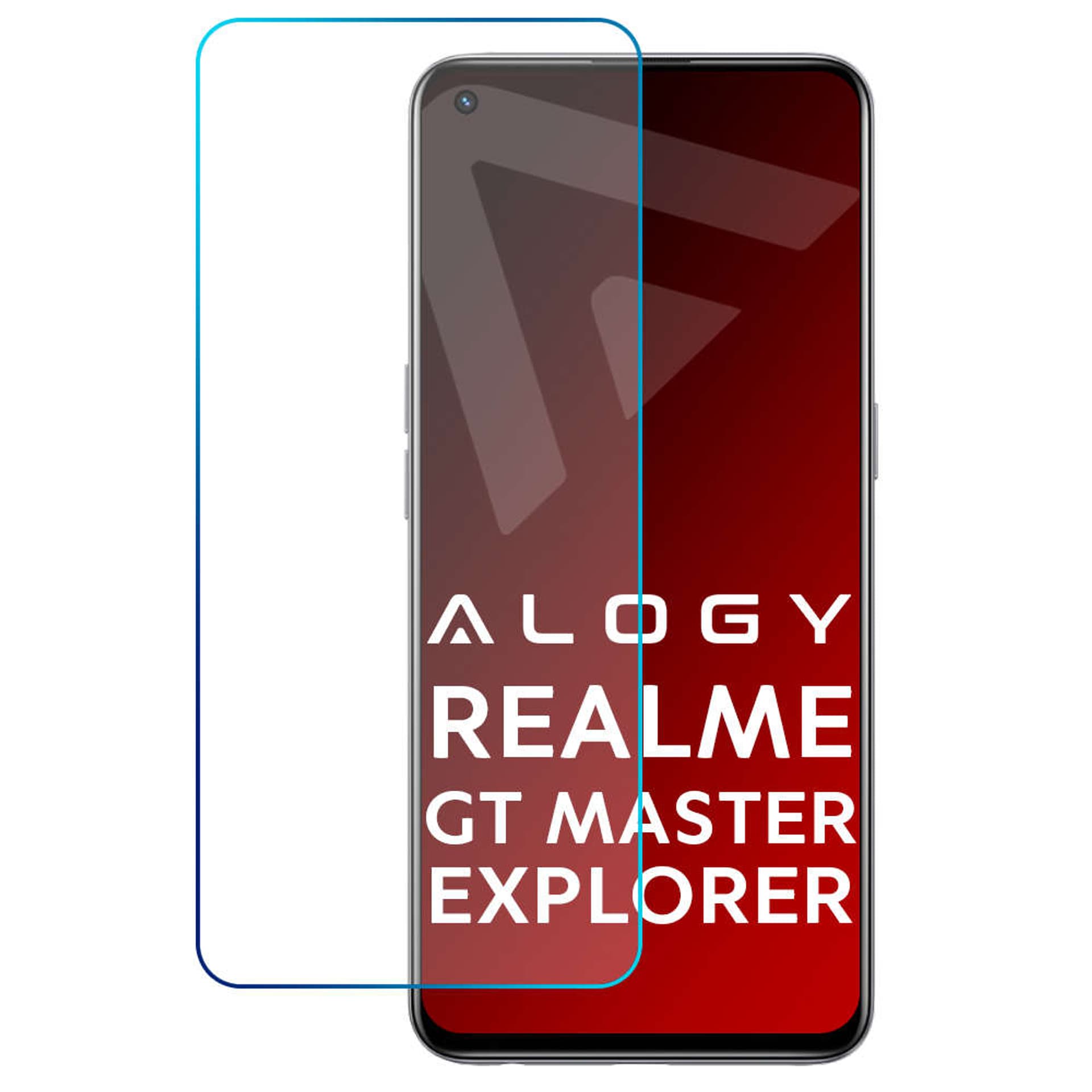 

Szkło hartowane 9H Alogy ochrona na ekran do Realme GT Master Explorer