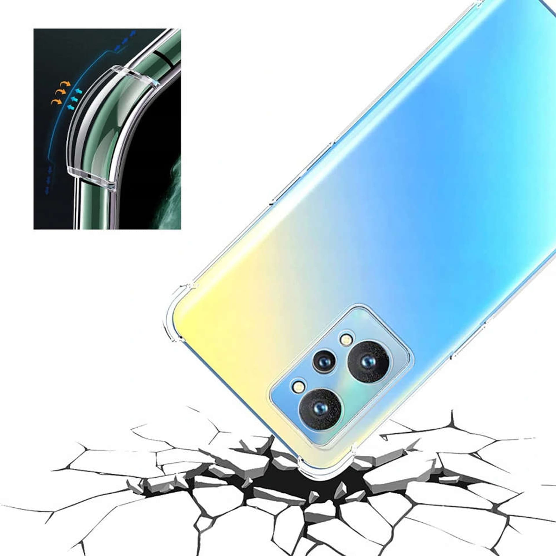 

Etui do Realme GT NEO 2 pancerne ochronne Alogy ShockProof Przezroczyste