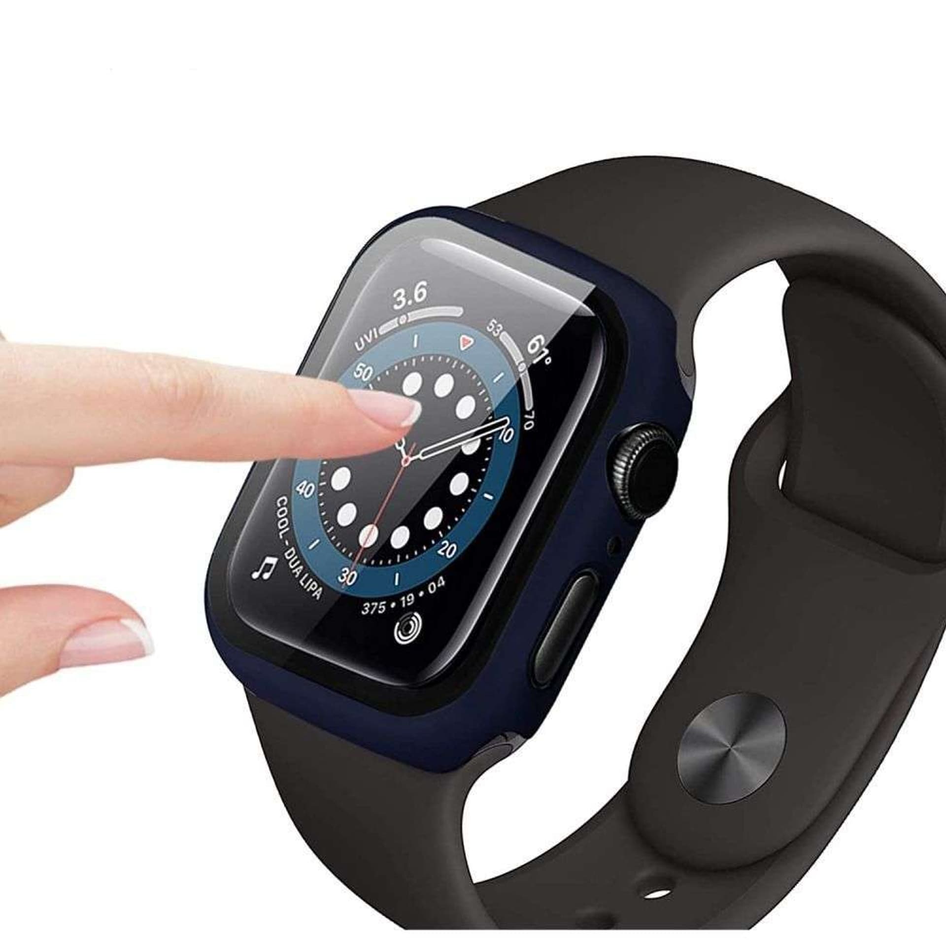 

Etui z szkłem Defense360 do Apple Watch 7 41mm Black