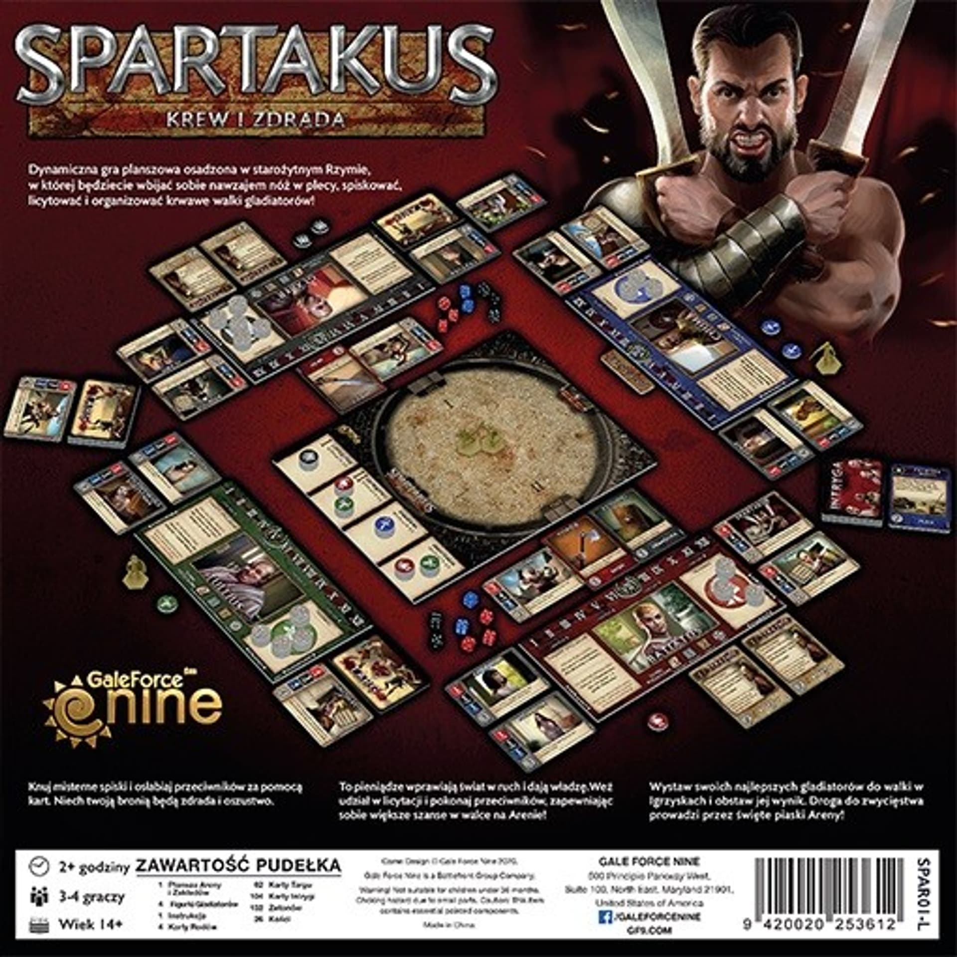 

Gra Spartakus: Krew i zdrada (druga edycja)