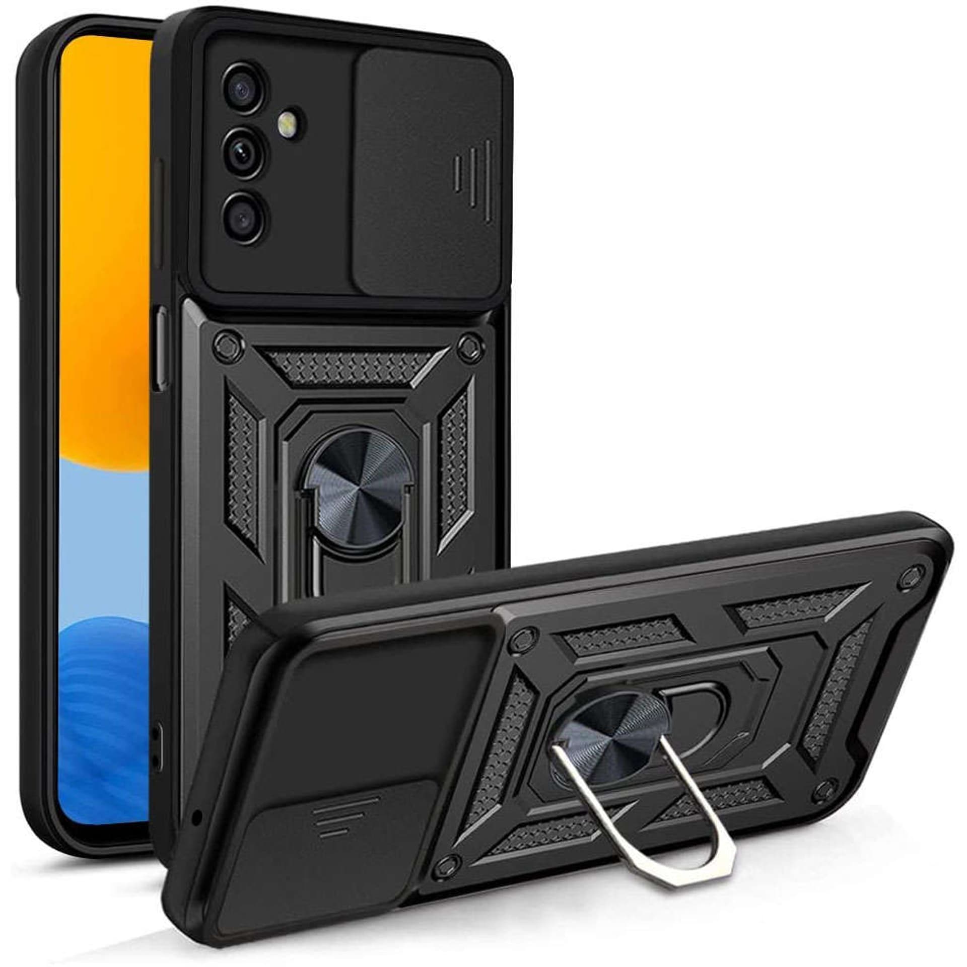 

Etui Alogy Camshield Stand Ring z osłonką na aparat do Samsung Galaxy M52