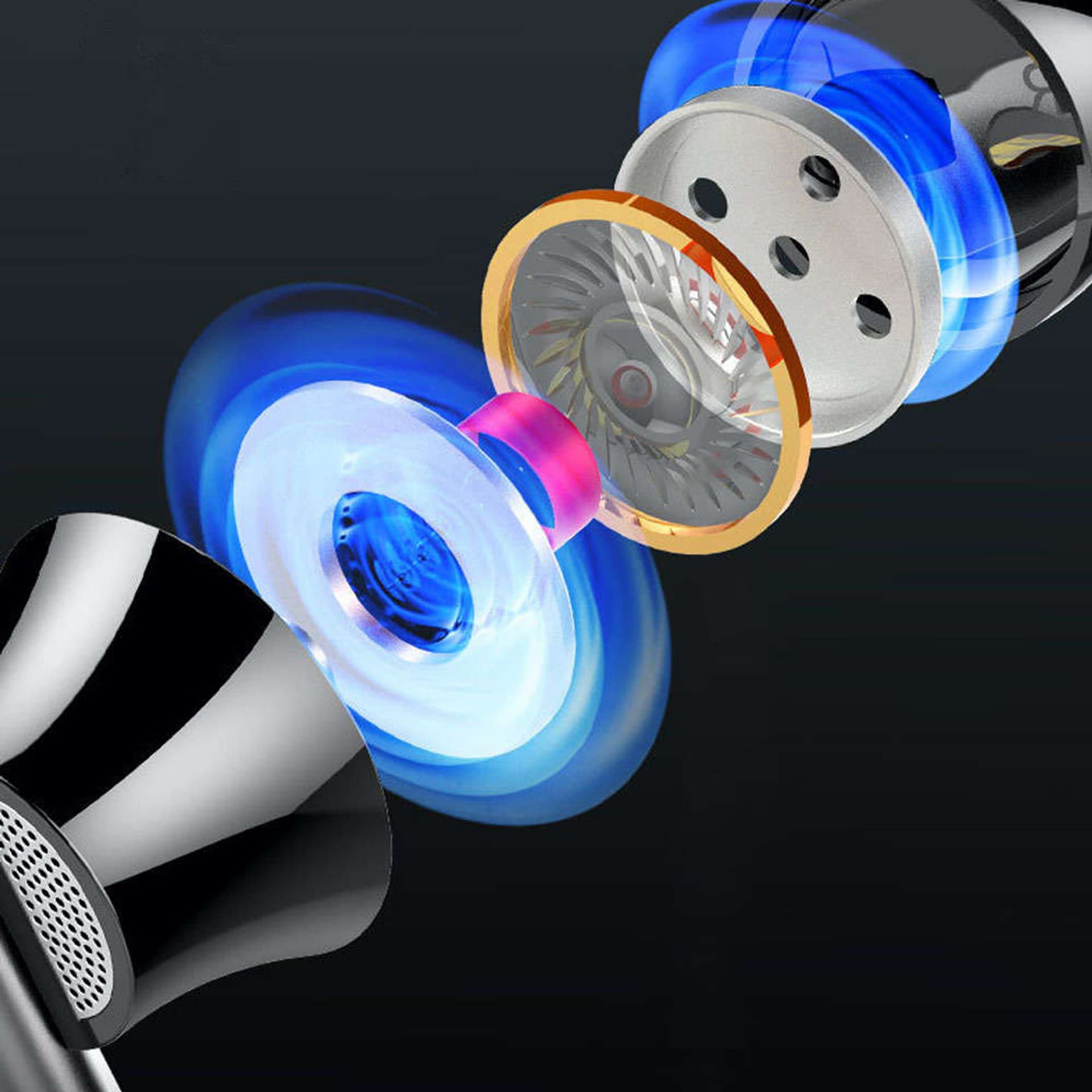 

Słuchawki przewodowe douszne Alogy Hi-Res Bass Earphones ze złączem mini Jack 3.5mm Czarne